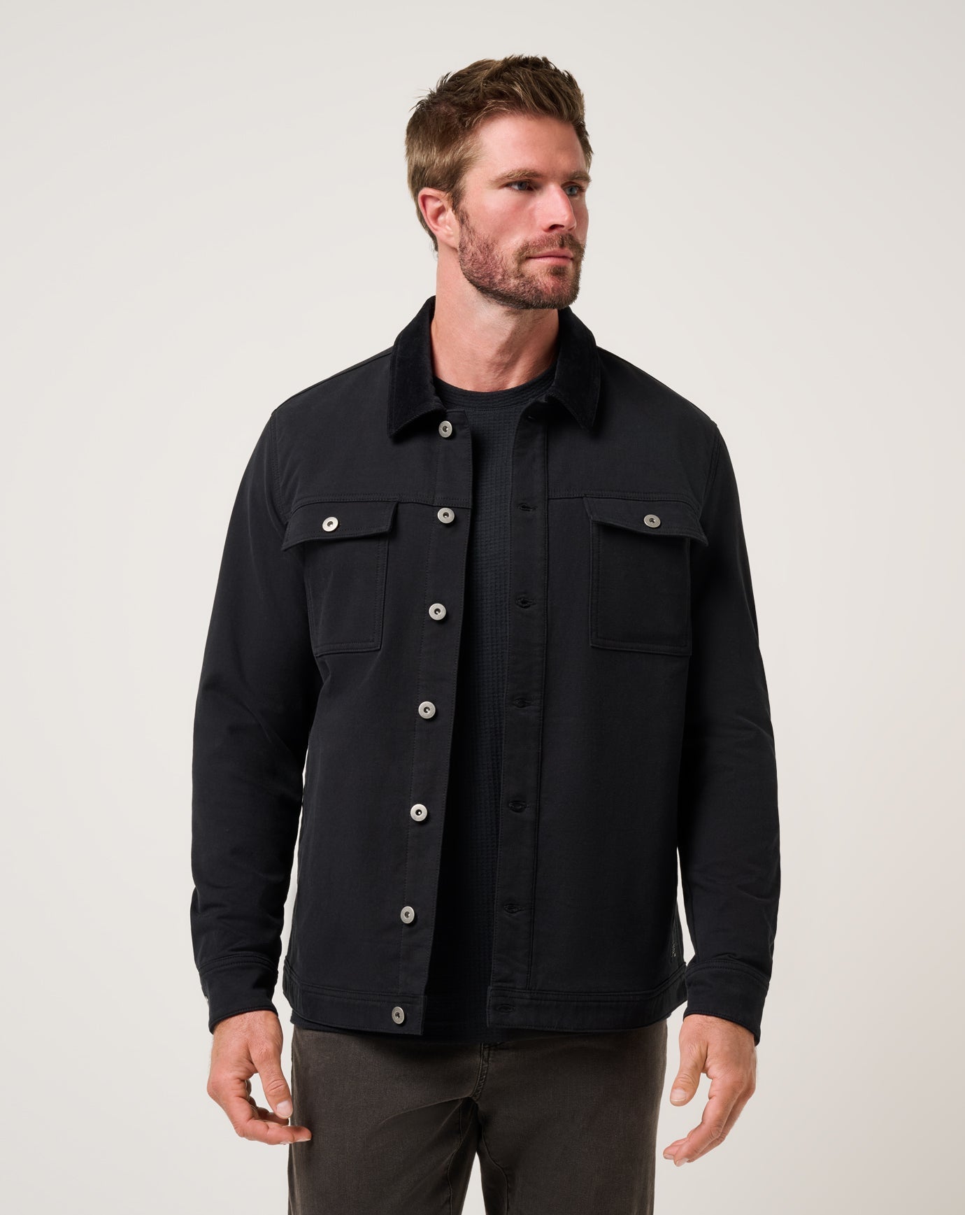 Travis Mathew On Sale | Cloud Denim Cord Jacket