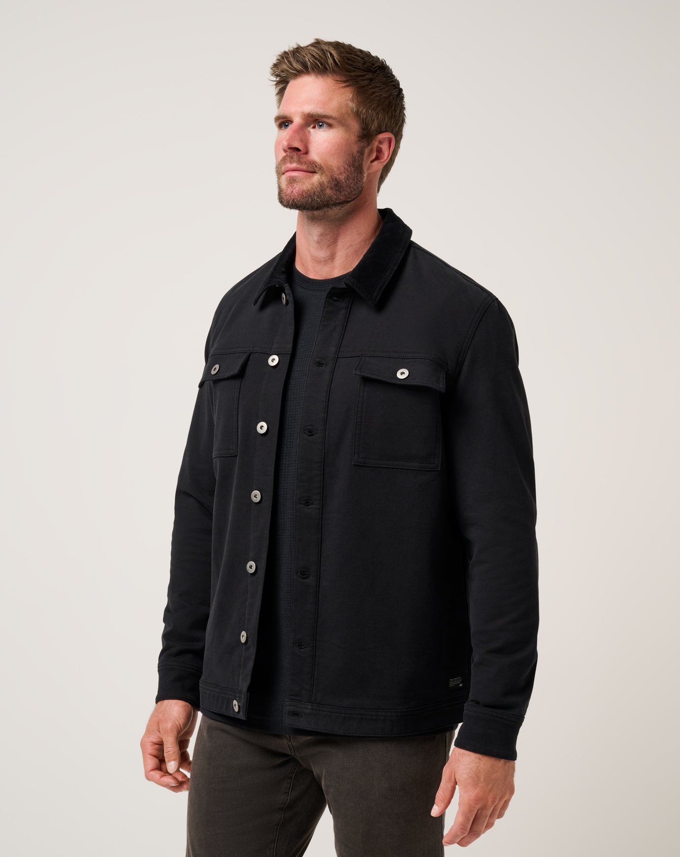 Travis Mathew On Sale | Cloud Denim Cord Jacket