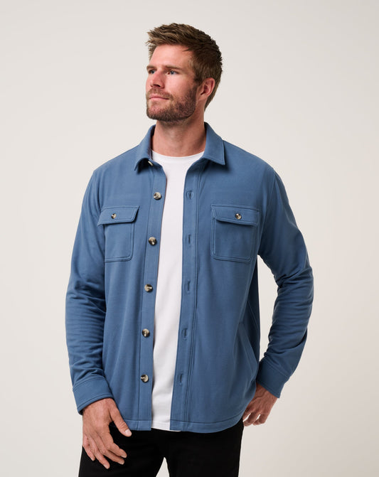 Travis Mathew Sale | Peak Fleece Shirt Jacket