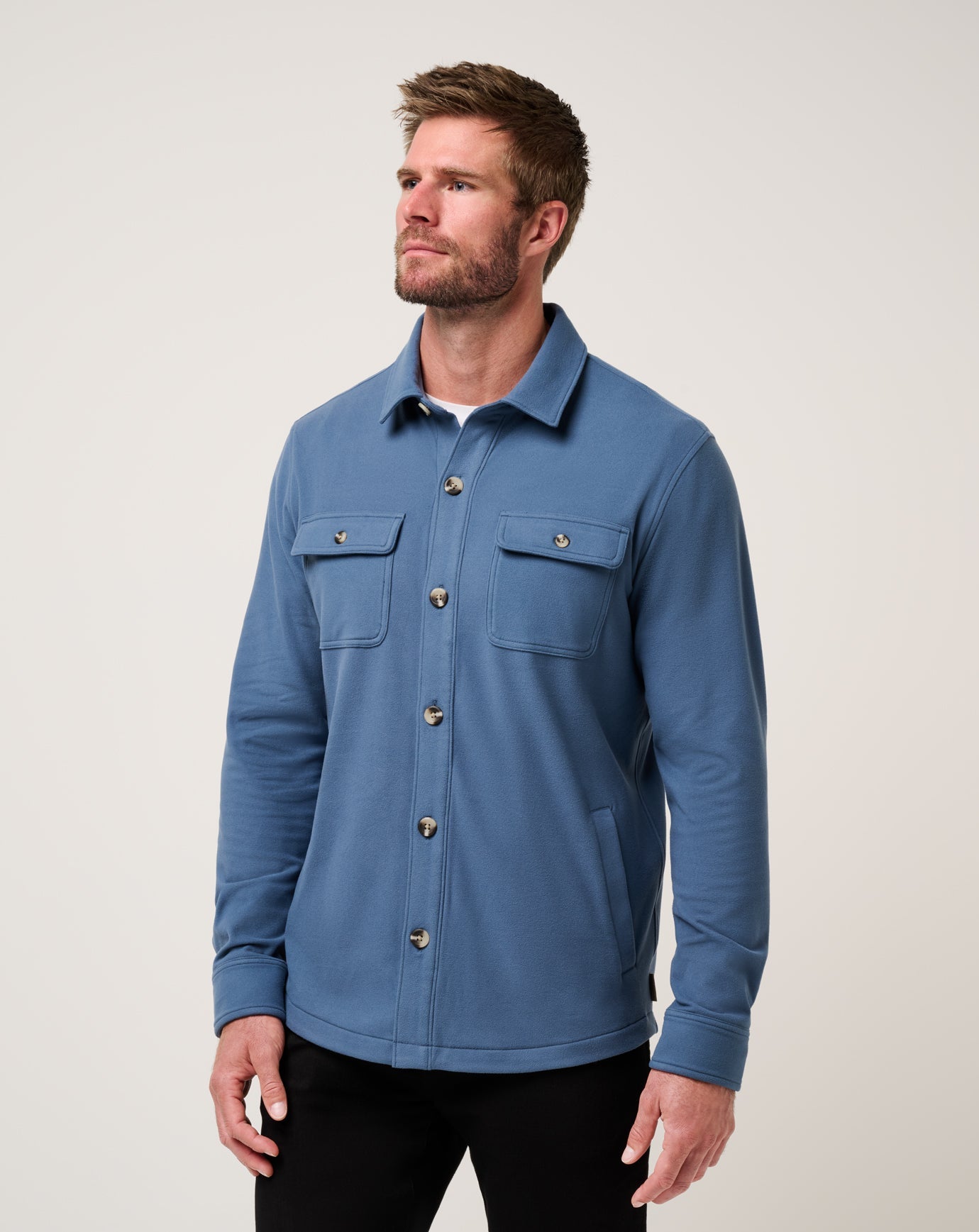Travis Mathew Sale | Peak Fleece Shirt Jacket