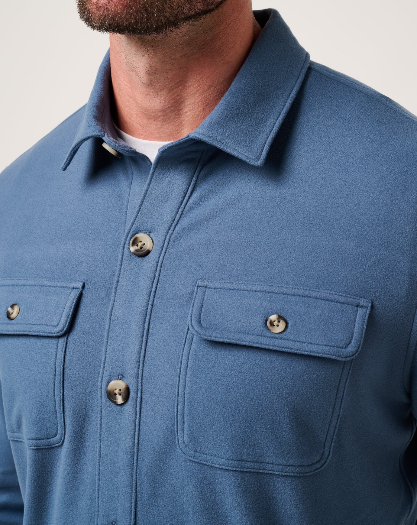 Travis Mathew Sale | Peak Fleece Shirt Jacket