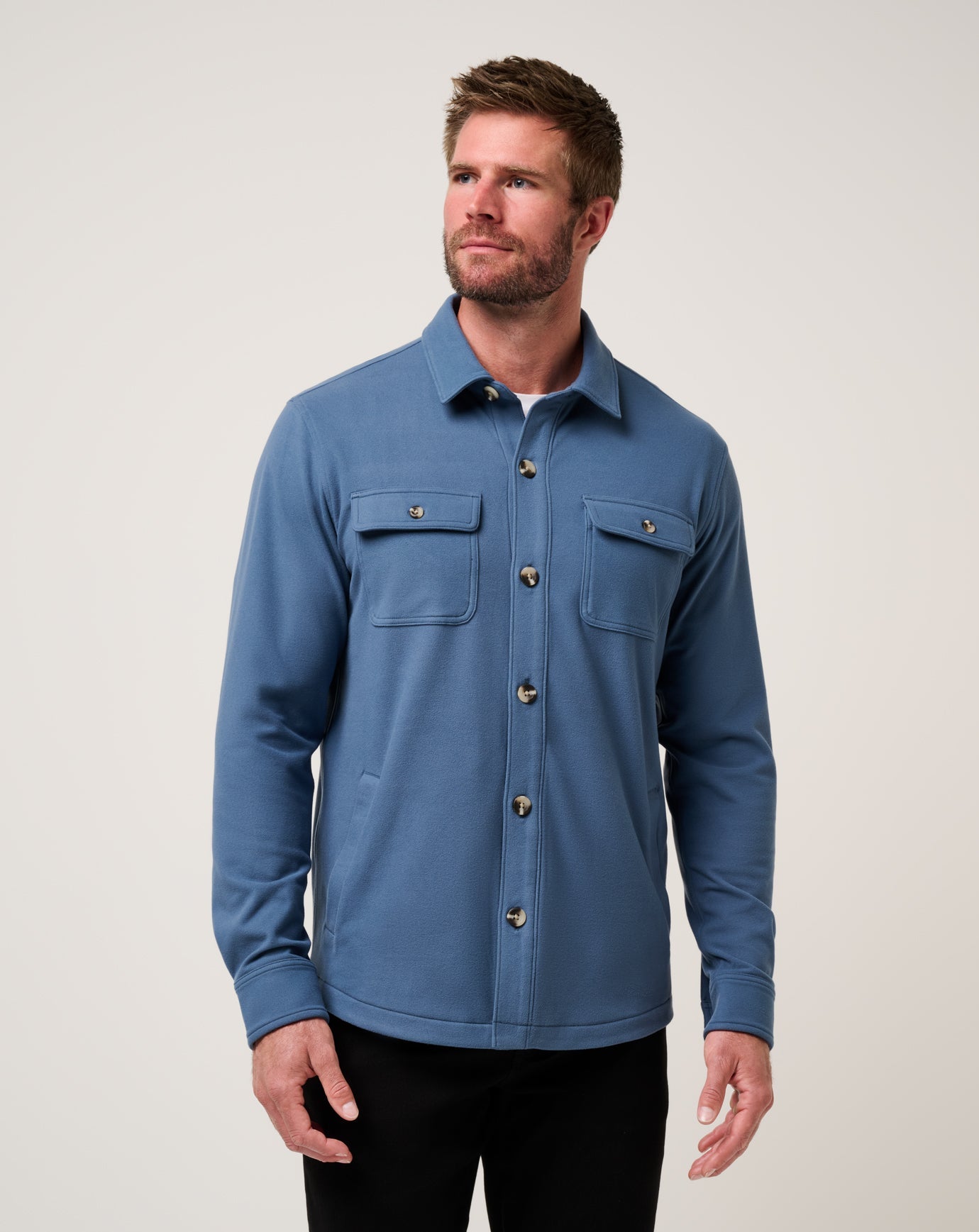 Travis Mathew Sale | Peak Fleece Shirt Jacket