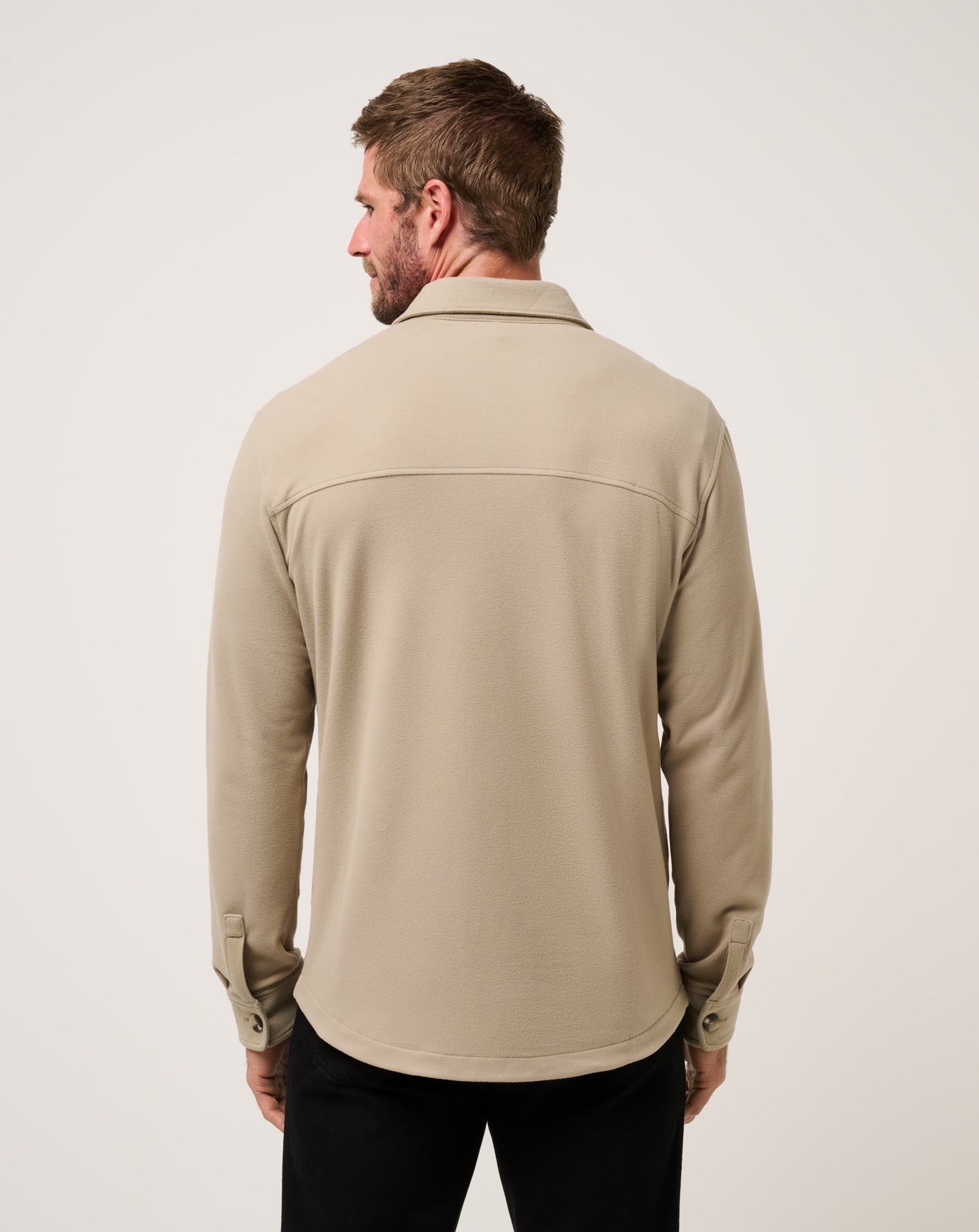 Travis Mathew Discount | Peak Fleece Shirt Jacket