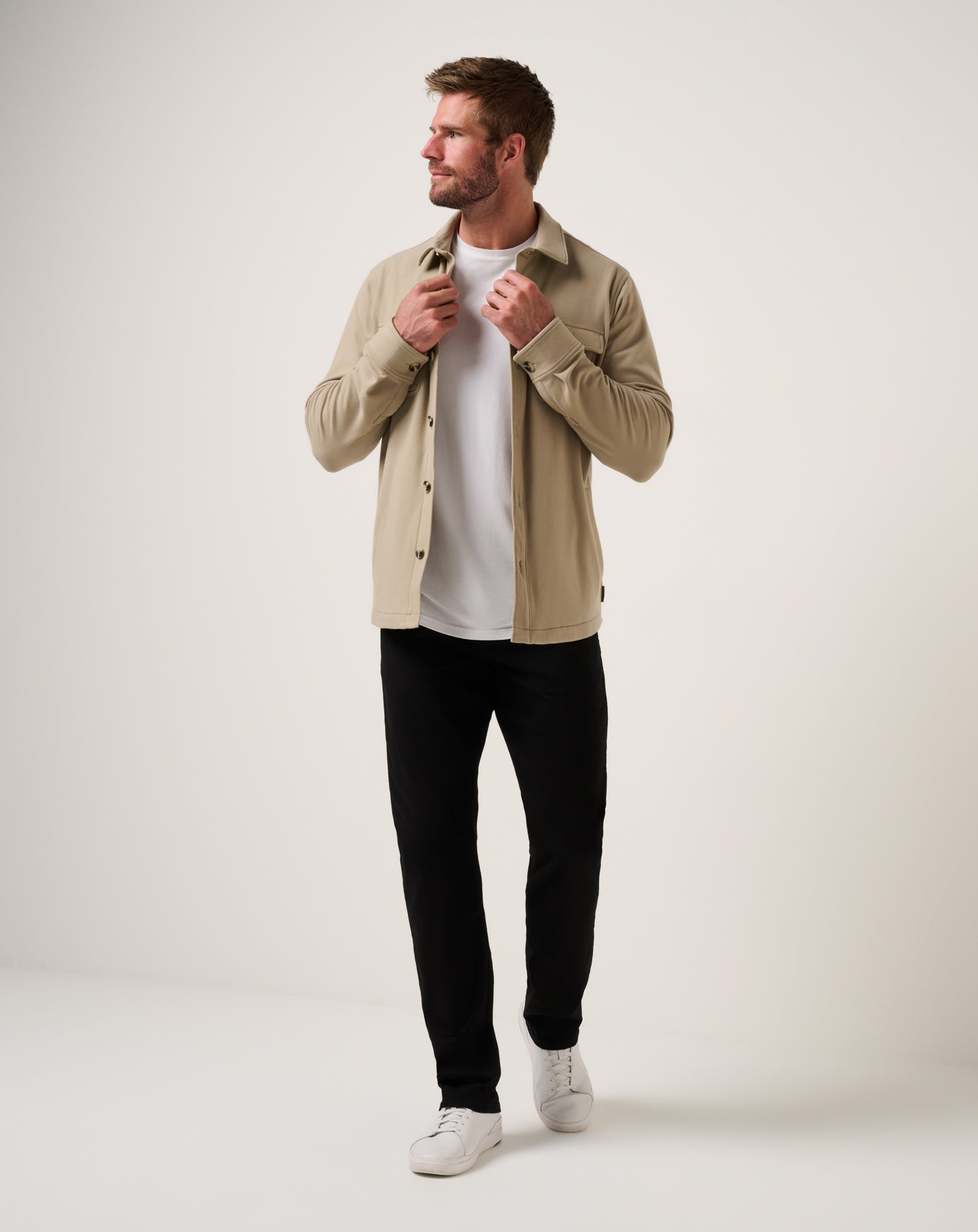 Travis Mathew Discount | Peak Fleece Shirt Jacket