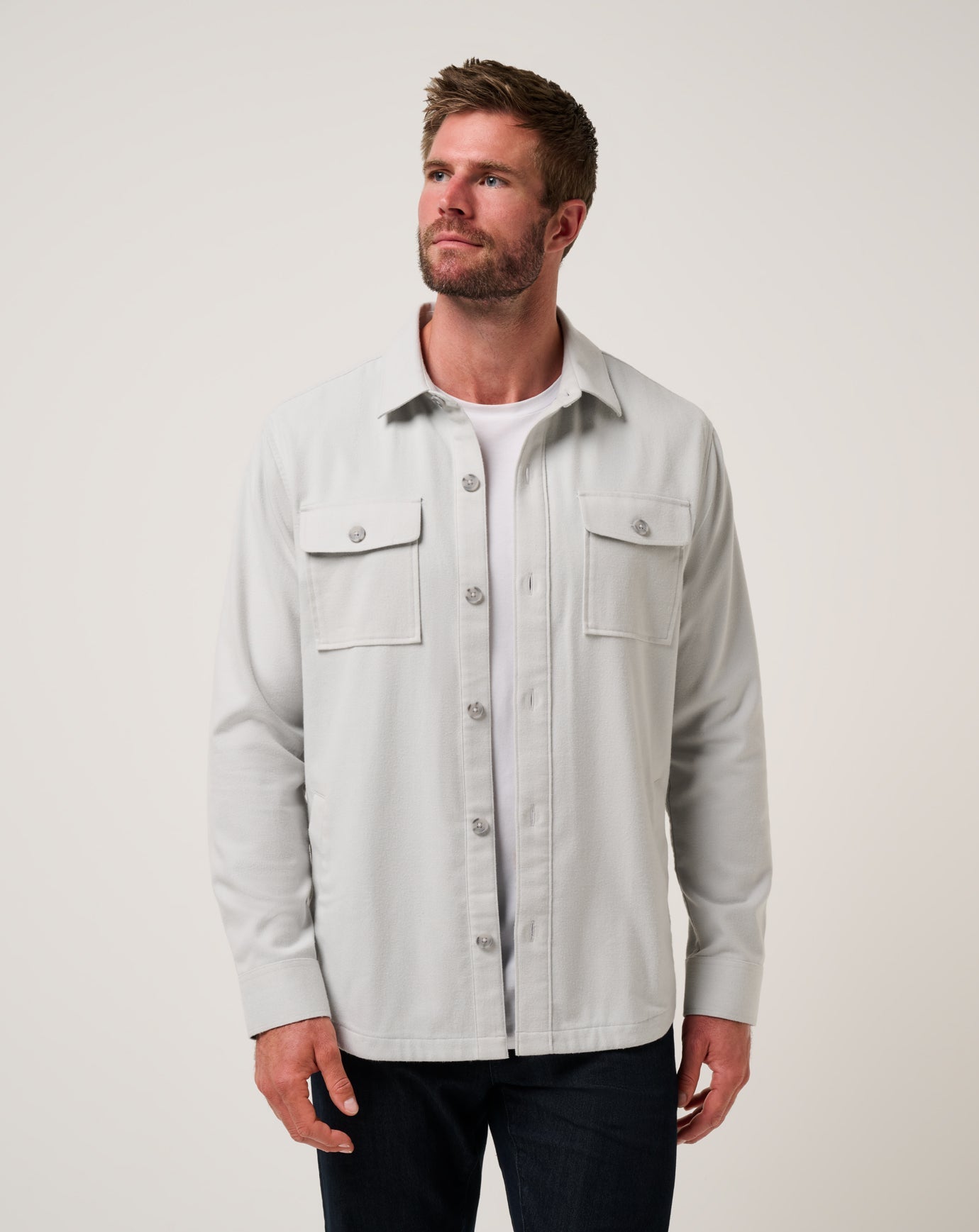 Travis Mathew New | Wanna Bet Shirt Jacket