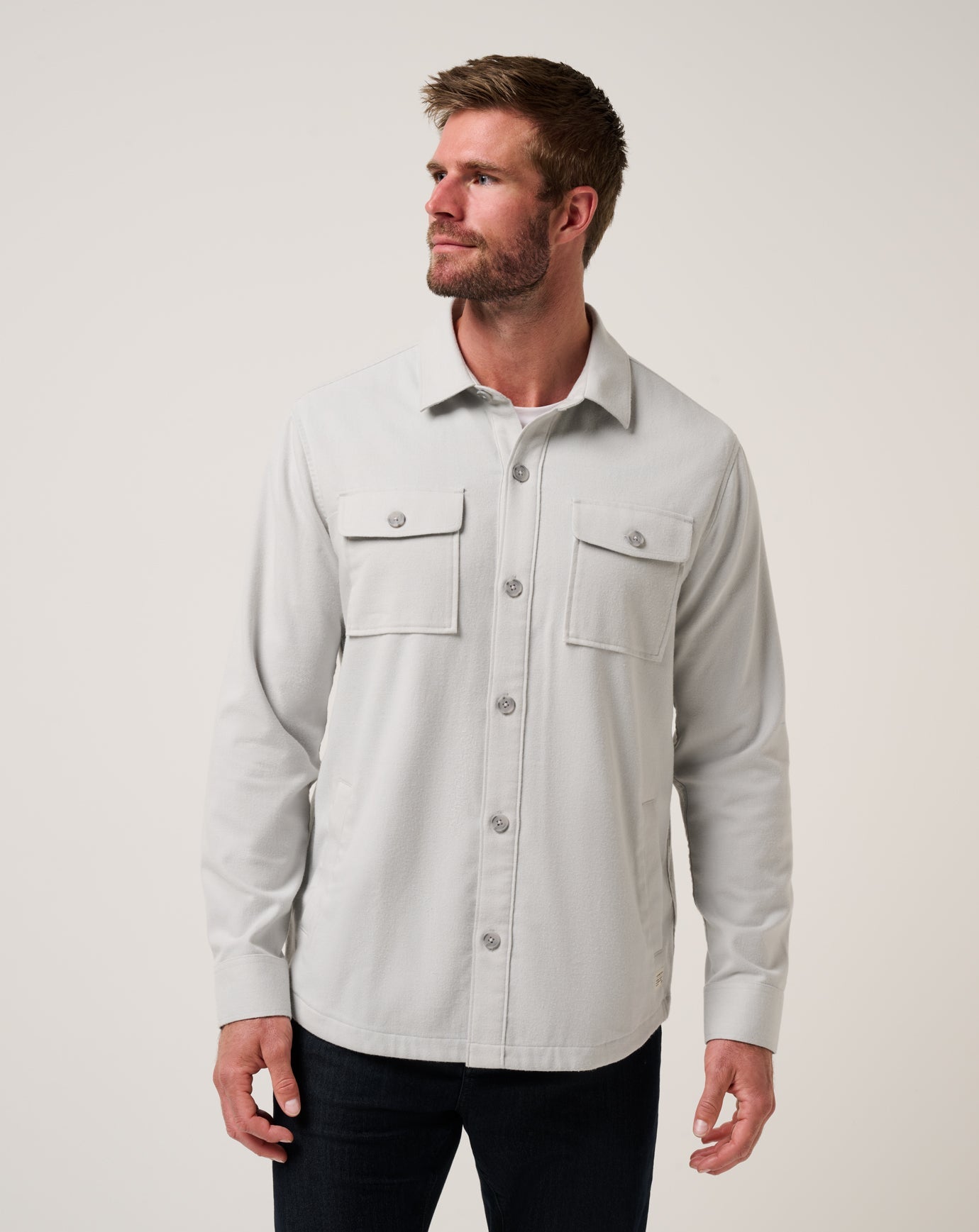 Travis Mathew New | Wanna Bet Shirt Jacket