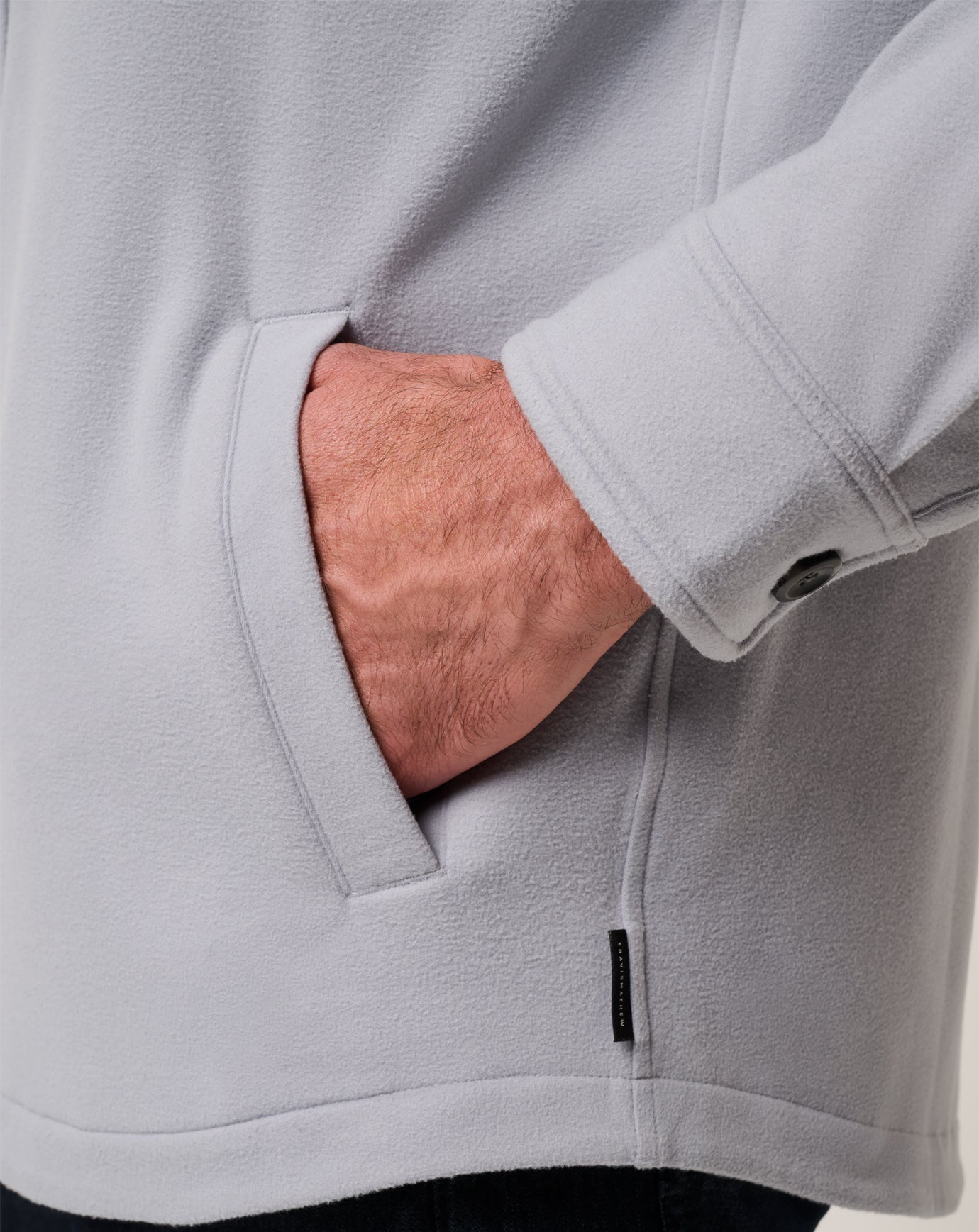 Travis Mathew Hot sale | Peak Fleece Shirt Jacket