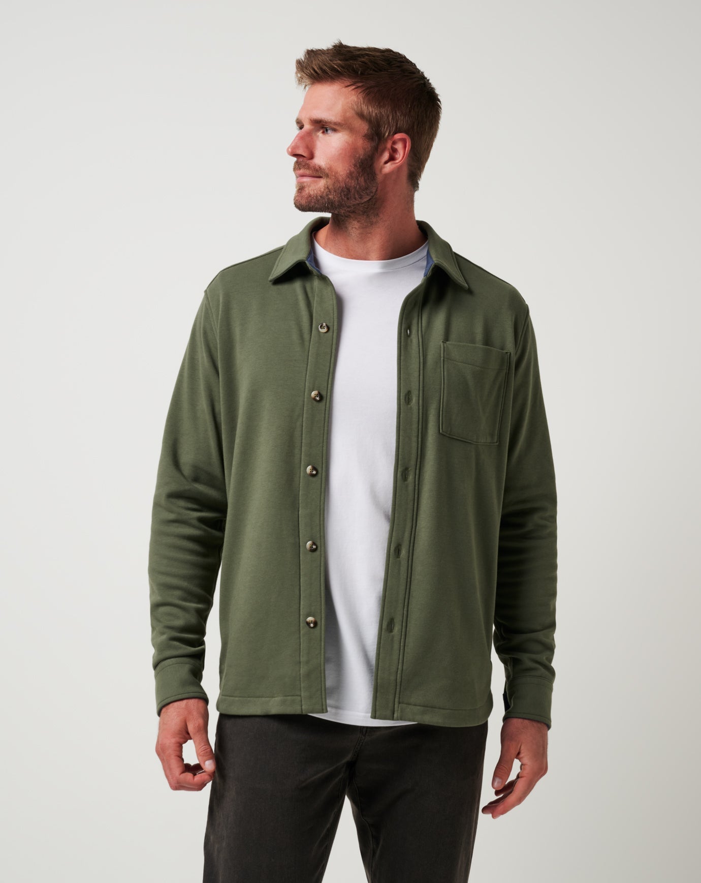 Travis Mathew Online | Cloud Shirt Jacket
