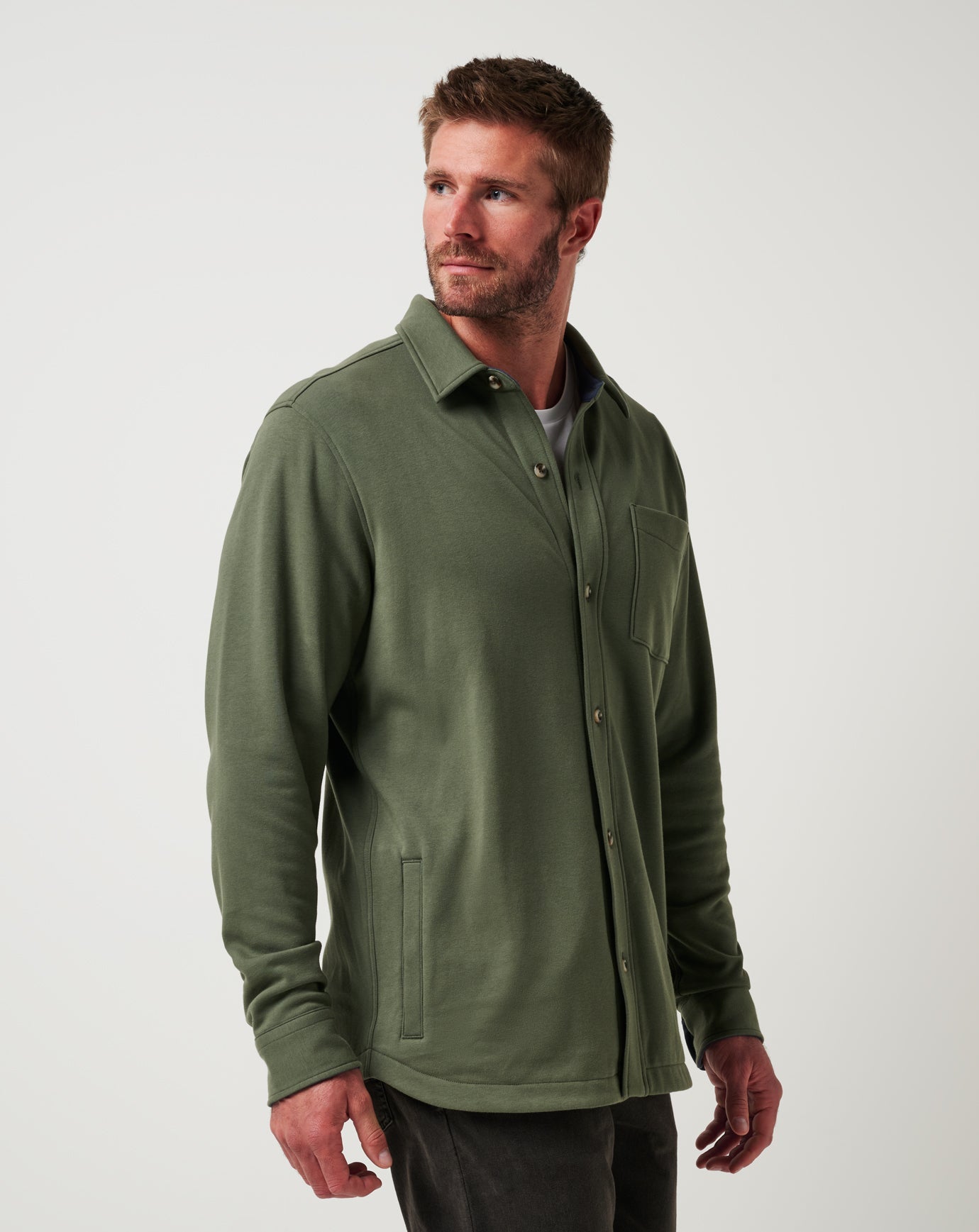 Travis Mathew Online | Cloud Shirt Jacket