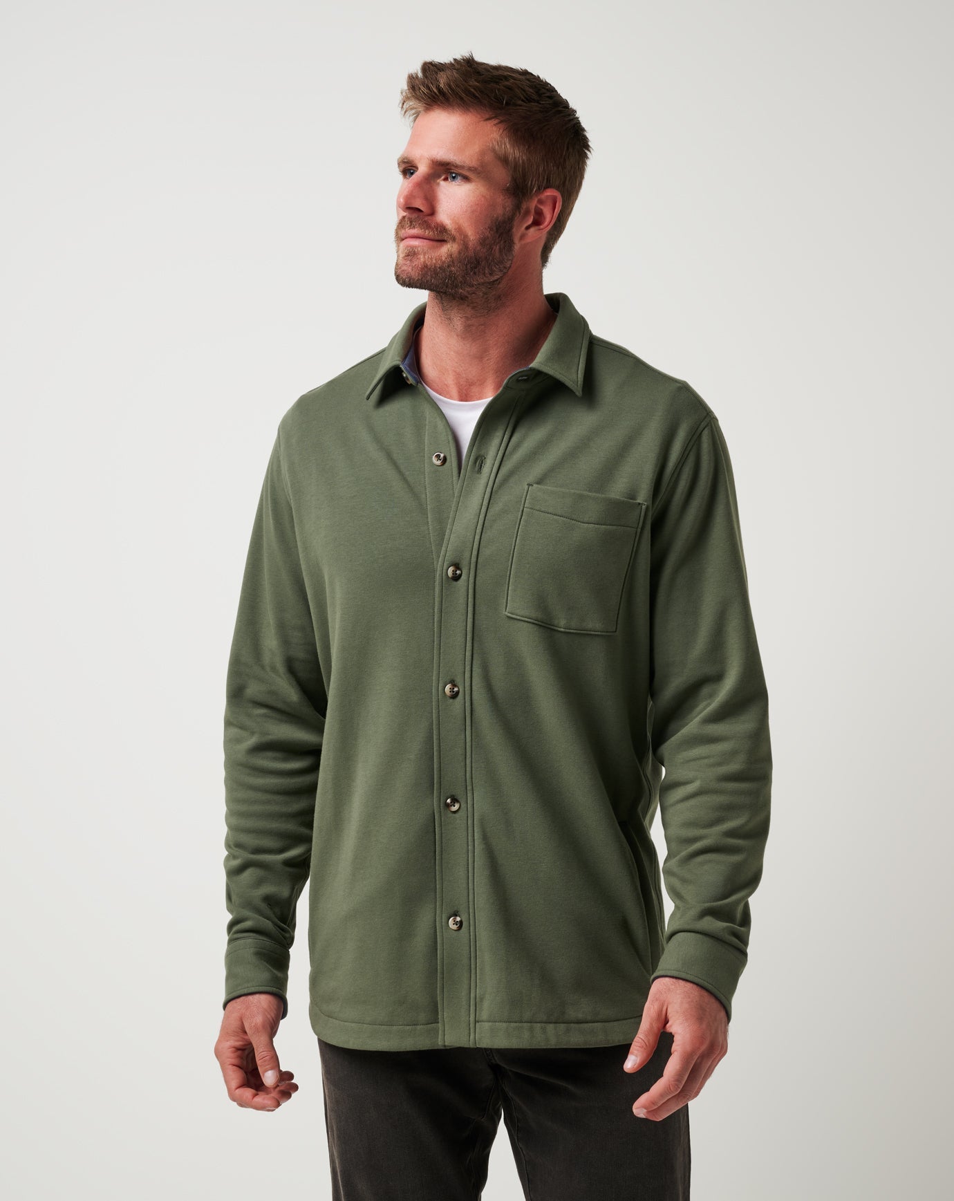 Travis Mathew Online | Cloud Shirt Jacket