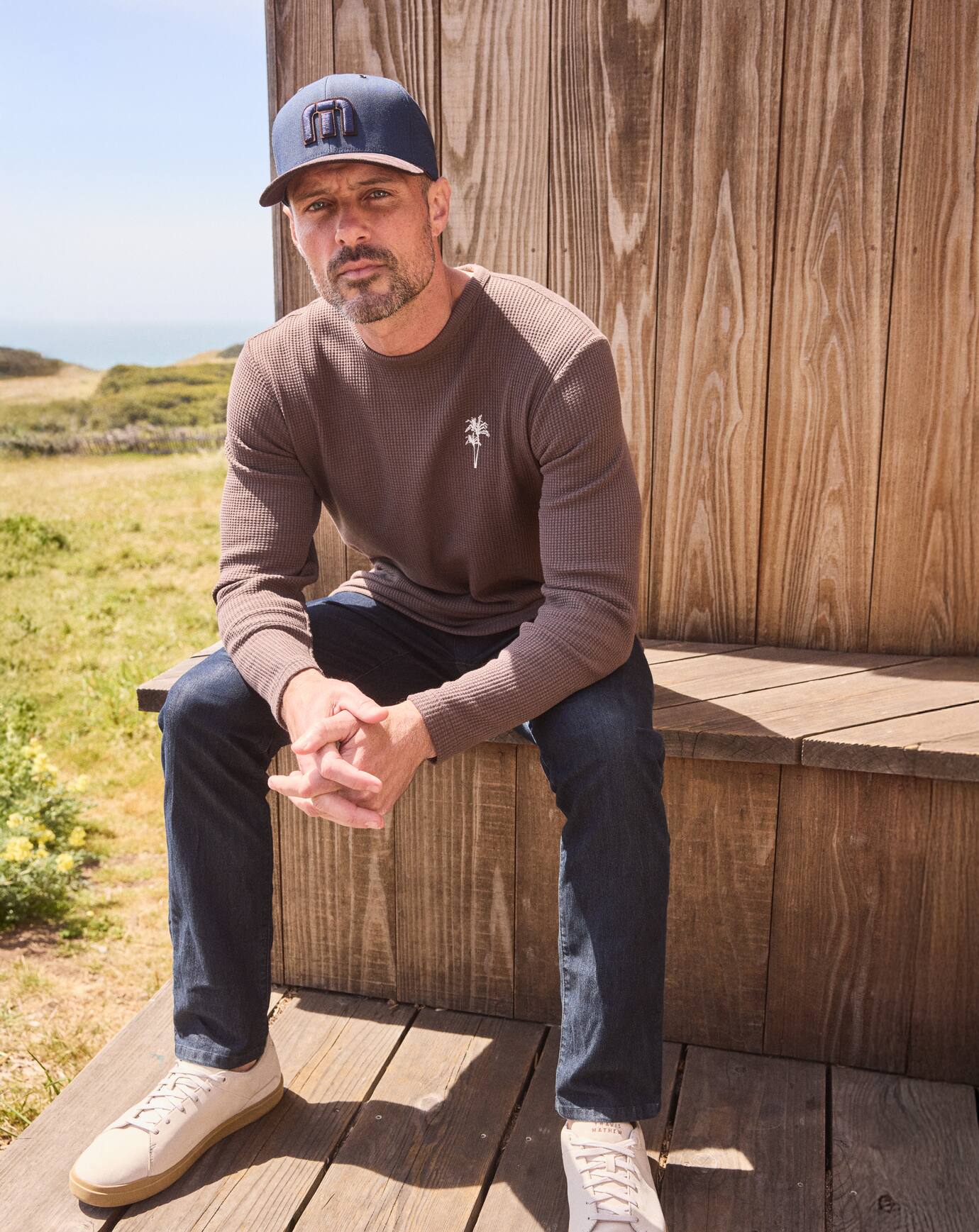 Travis Mathew New | Estate Grounds Snapback Hat