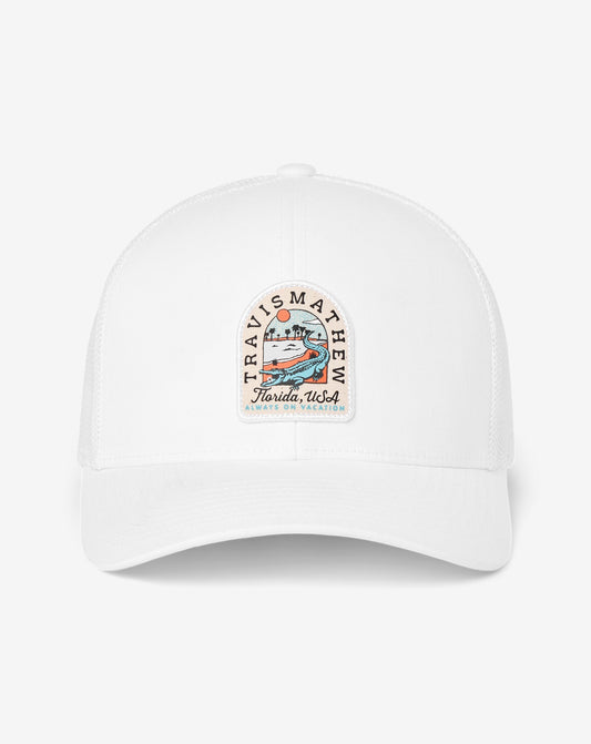 Travis Mathew Outlet | Gator Glade Snapback Hat