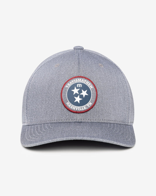 Travis Mathew Online | Whiskey Neat Fitted Hat