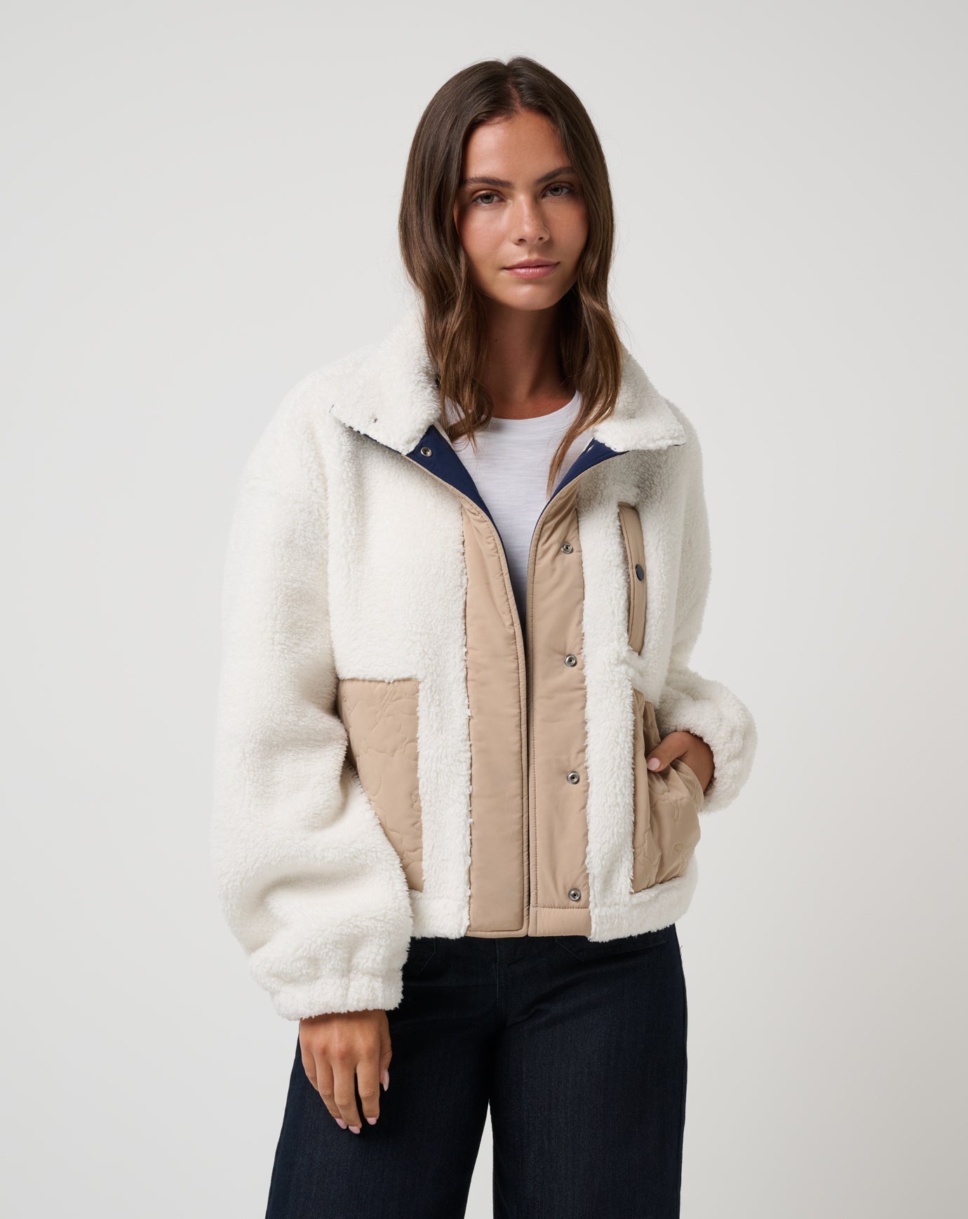 Travis Mathew Discount | Artful Sherpa Jacket