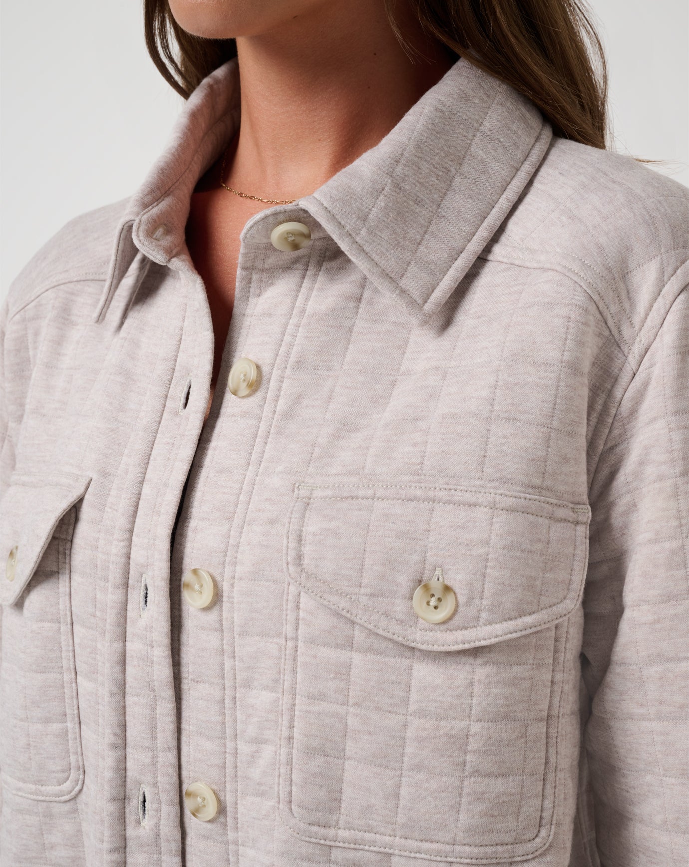 Travis Mathew | Cloud Coastal Quilted Shacket