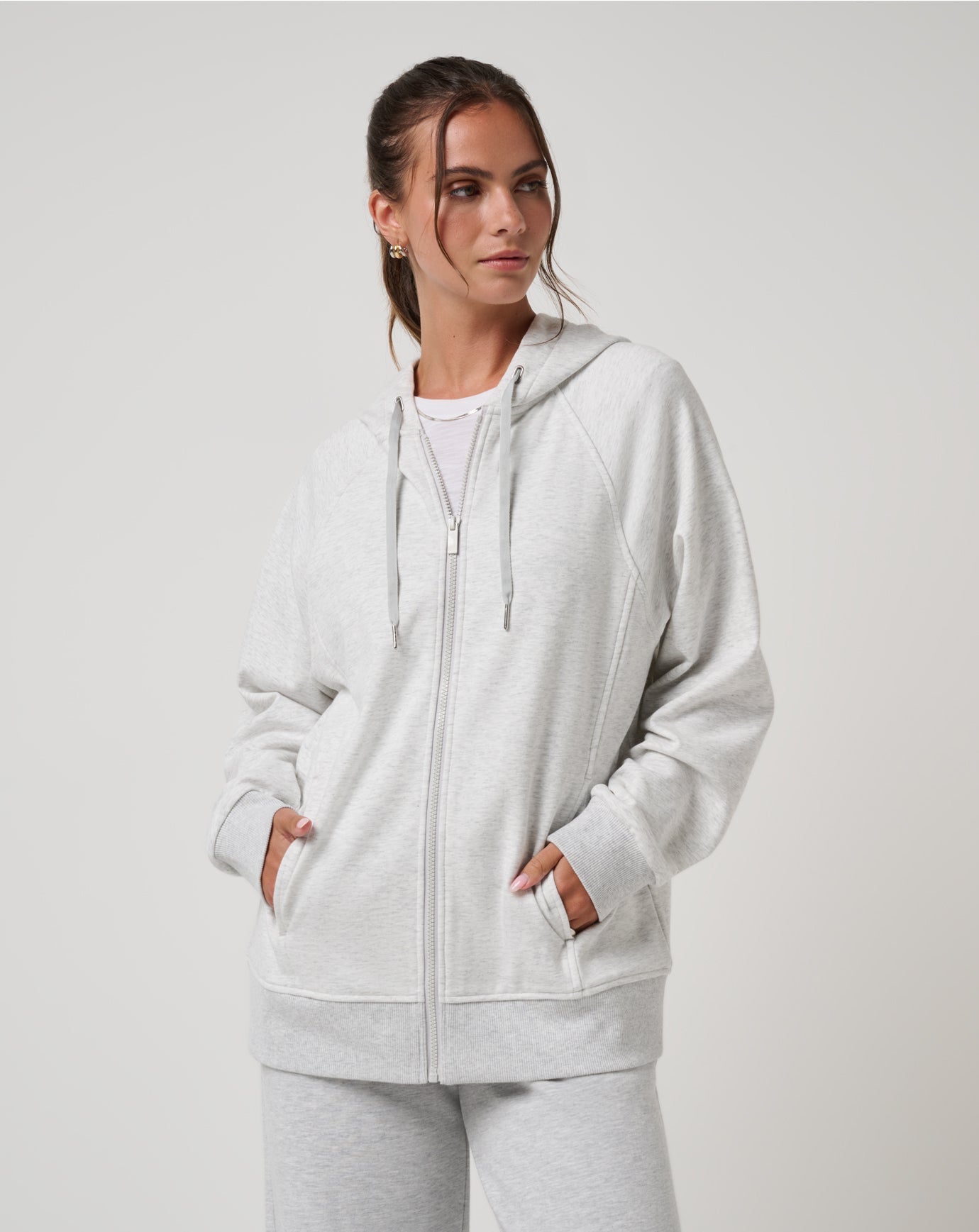Travis Mathew Online | Off Script 2.0 Cloud Full Zip Hoodie