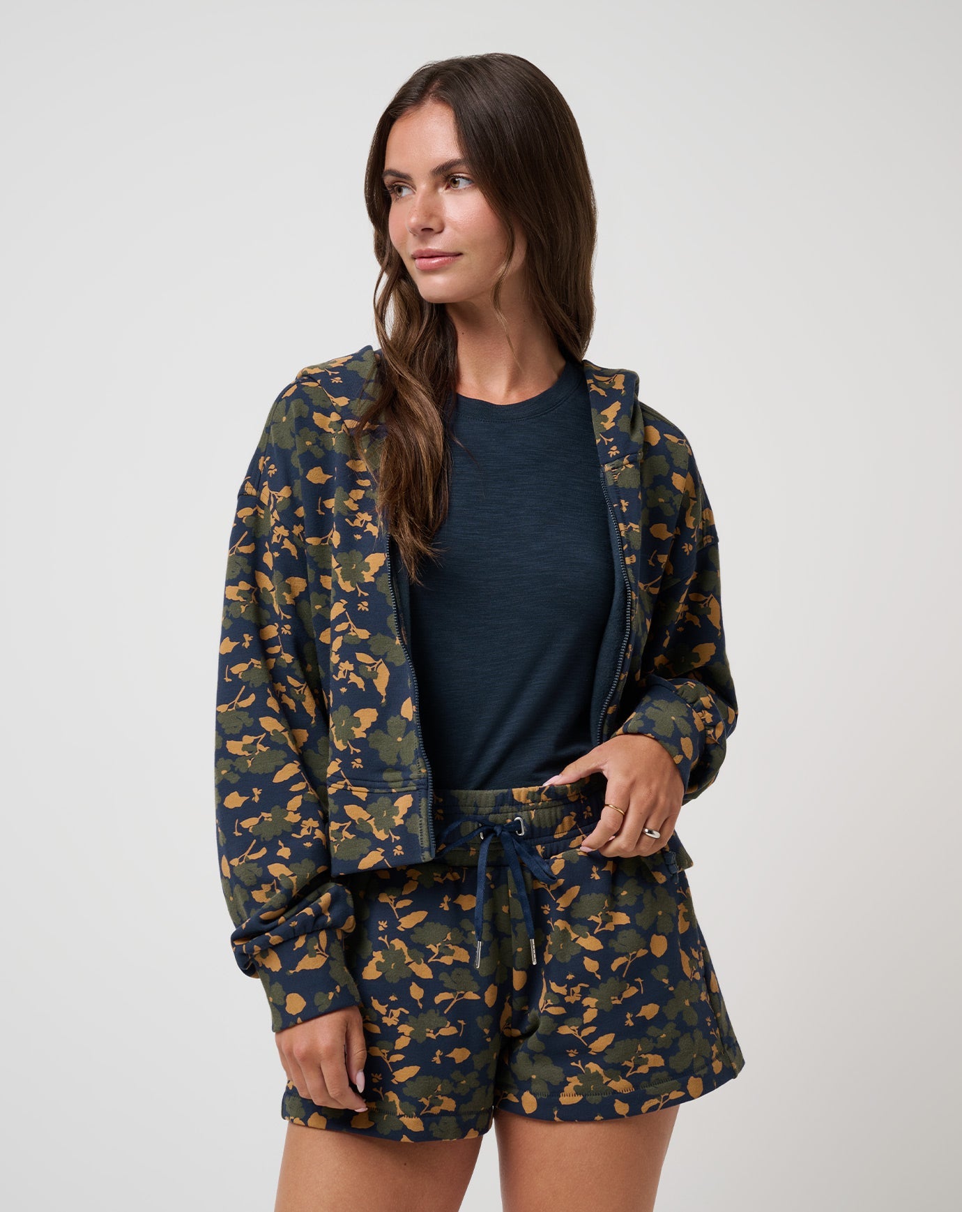 Travis Mathew New | Cloud Fleece Printed Hoodie