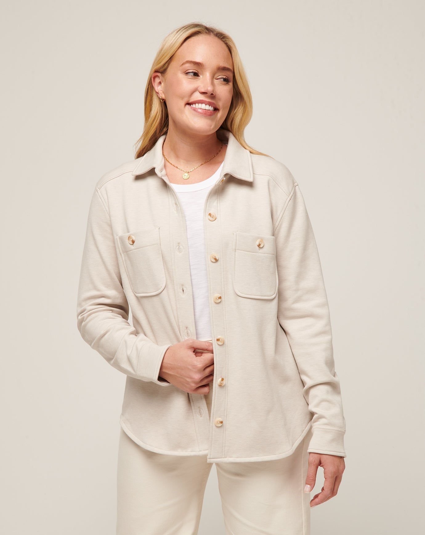 Travis Mathew | Cloud Fleece Shacket