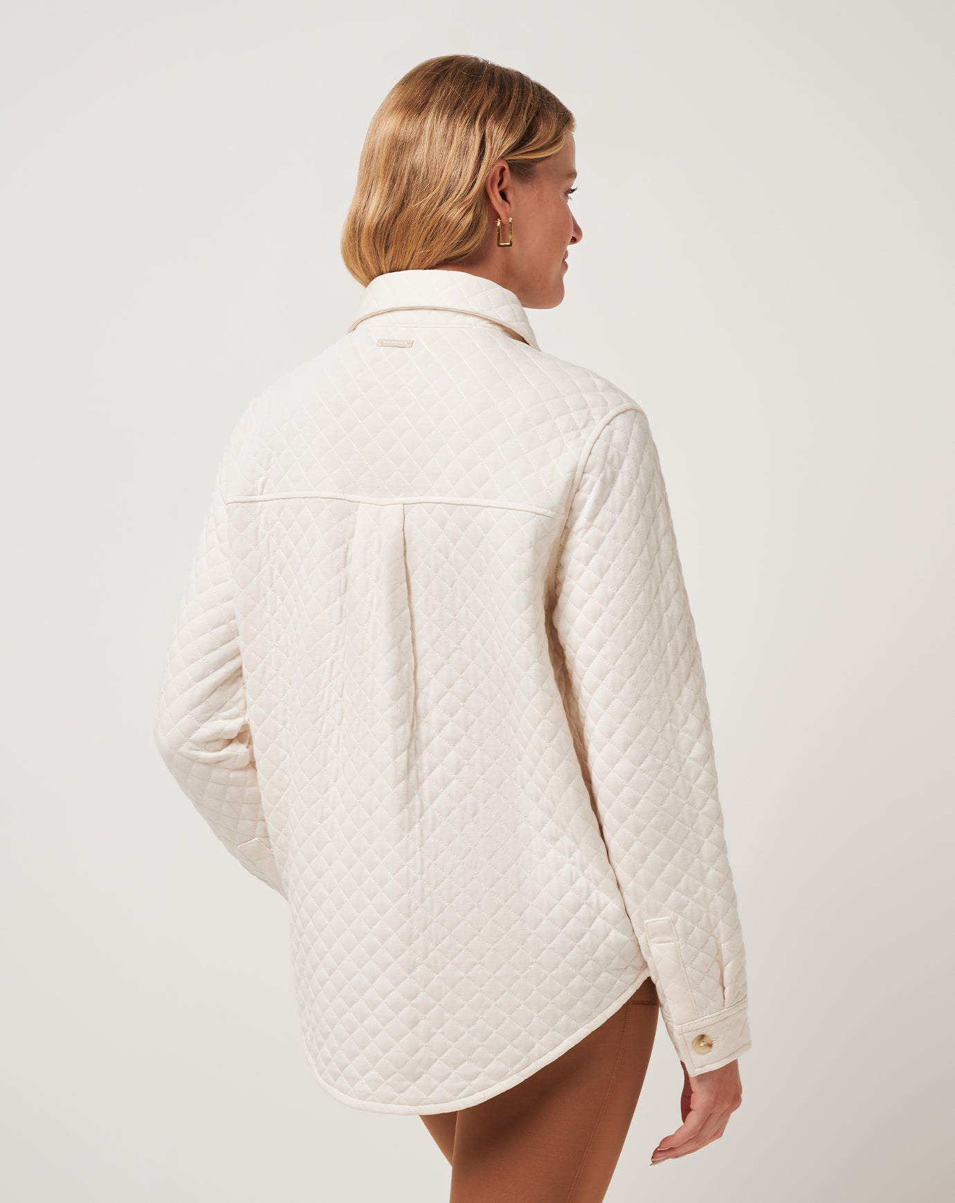 Travis Mathew Discount | Diamond Quilted Shacket