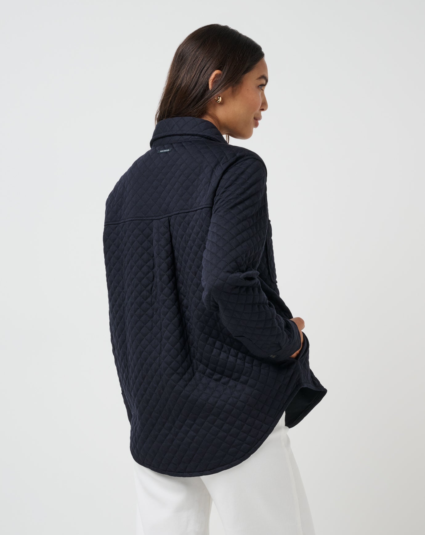 Travis Mathew Hot sale | Diamond Quilted Shacket