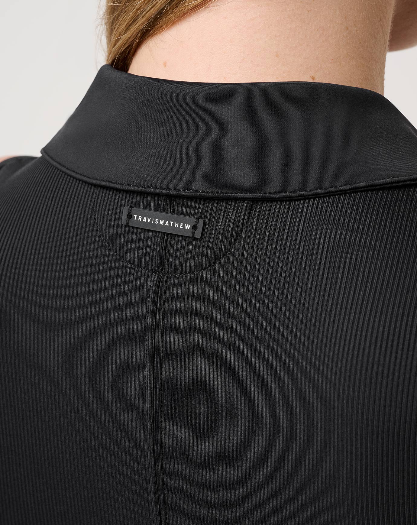 Travis Mathew Discount | Moveknit Rib Zip Polo