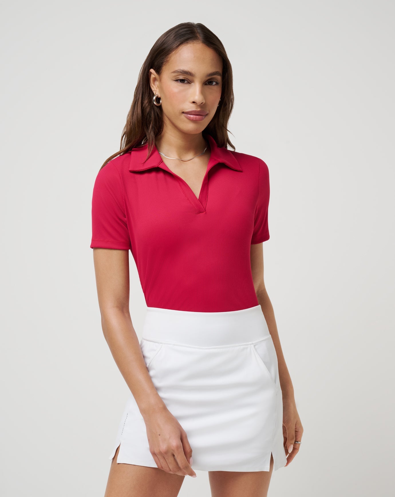 Travis Mathew New | Moveknit Vneck Polo