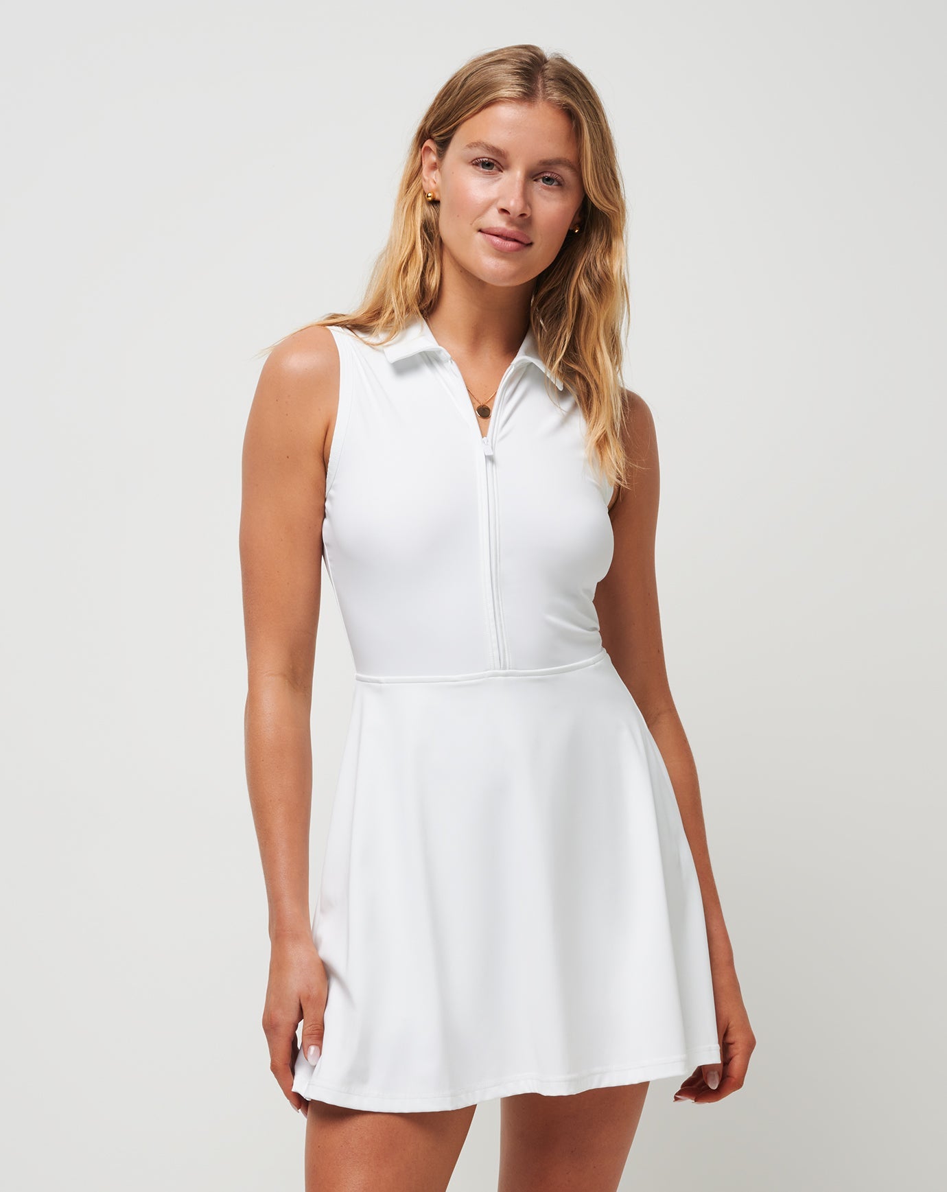 Travis Mathew Hot sale | Moveknit Sleeveless Polo Dress