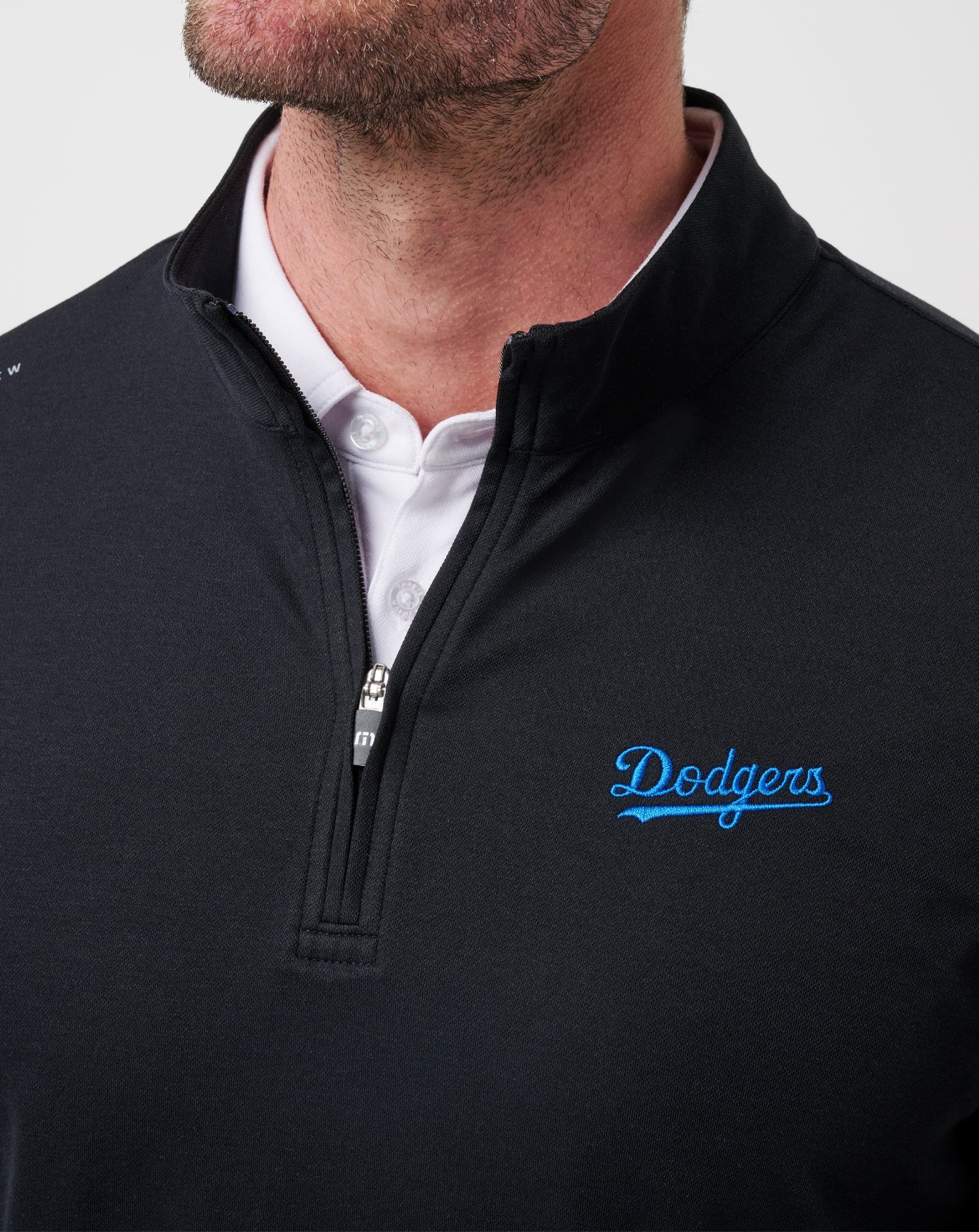 Travis Mathew New | Los Angeles Dodgers Time To Tailgate Quarter Zip