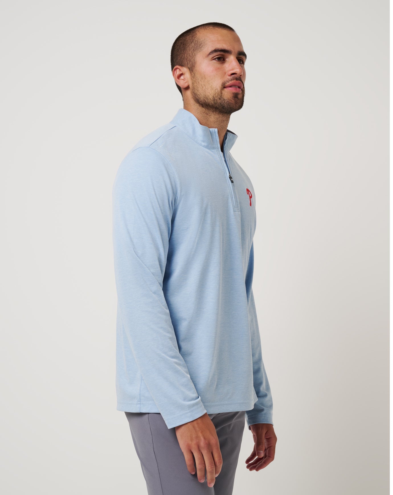 Travis Mathew On Sale | Philadelphia Phillies Time To Tailgate Quarter Zip