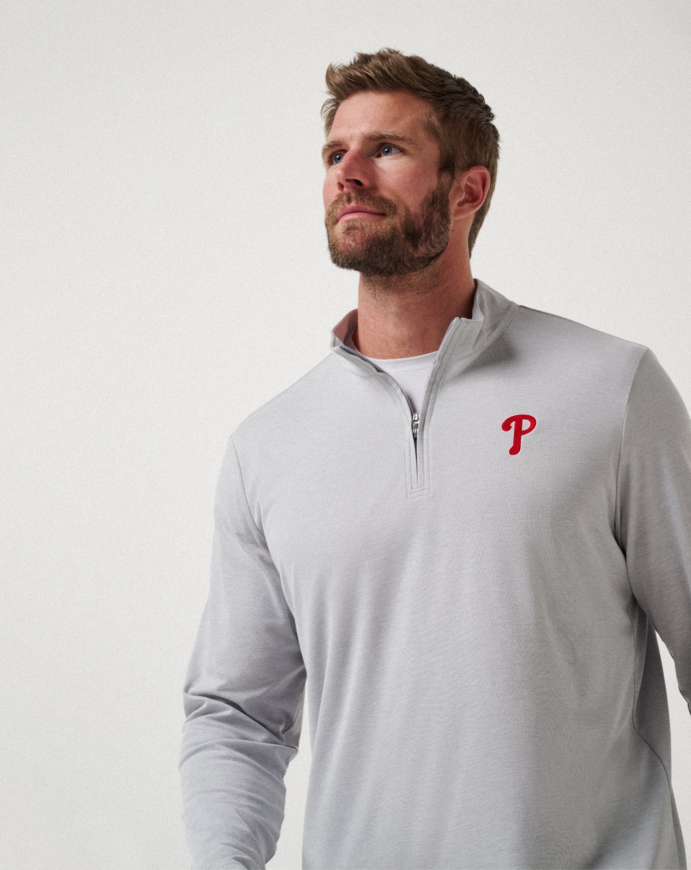 Travis Mathew For sale | Philadelphia Phillies Time To Tailgate Quarter Zip