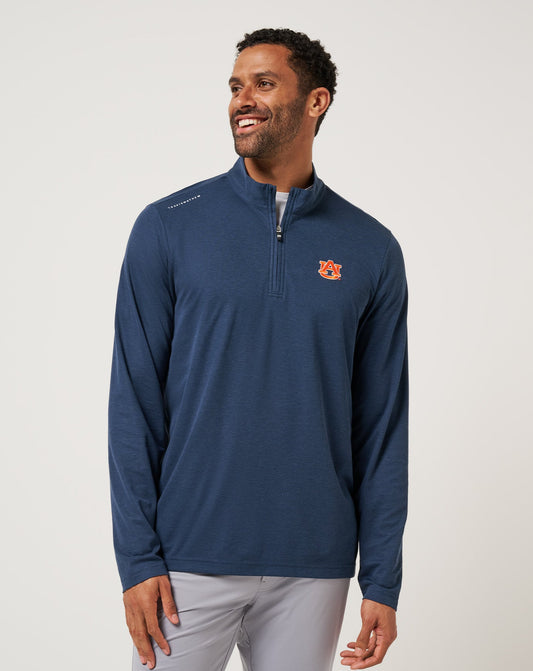 Travis Mathew Sale | Auburn Time To Tailgate Quarter Zip