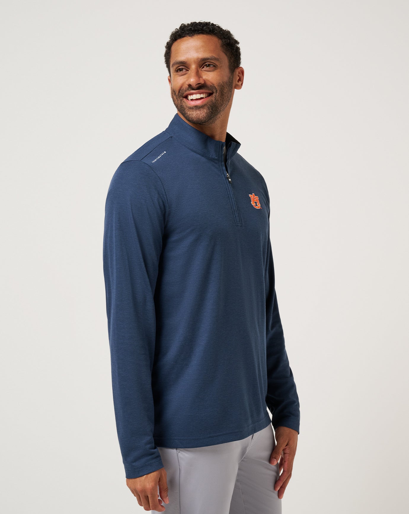Travis Mathew Sale | Auburn Time To Tailgate Quarter Zip