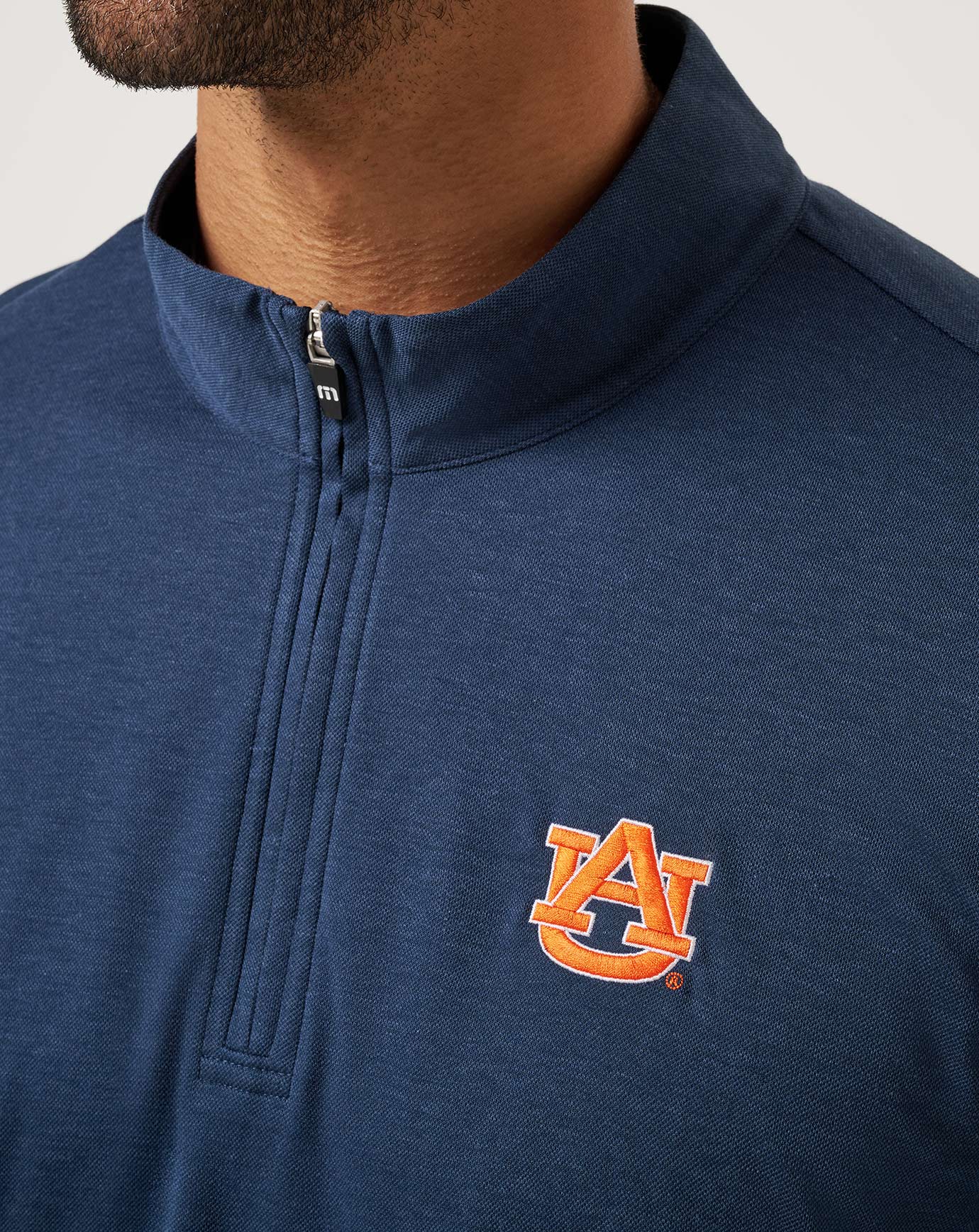 Travis Mathew Sale | Auburn Time To Tailgate Quarter Zip