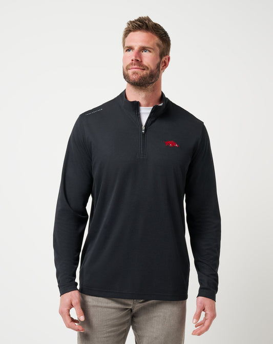 Travis Mathew Discount | Arkansas Time To Tailgate Quarter Zip