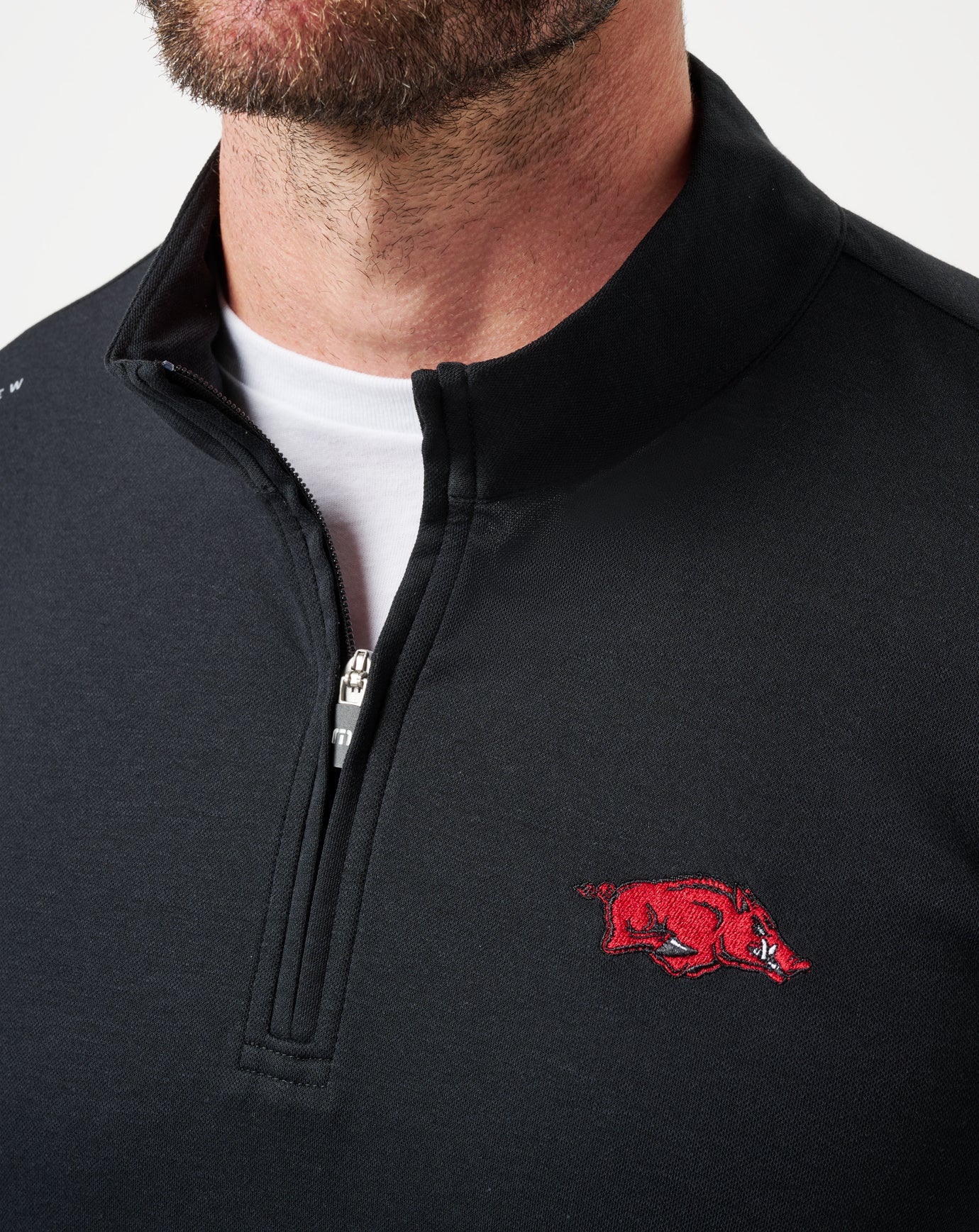 Travis Mathew Discount | Arkansas Time To Tailgate Quarter Zip