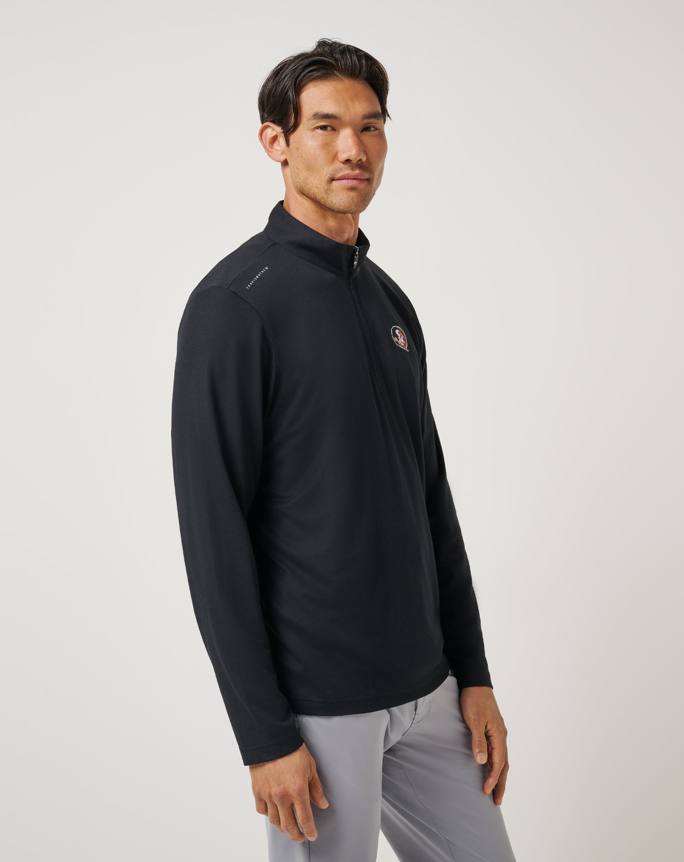 Travis Mathew Outlet | FSU Time To Tailgate Quarter Zip