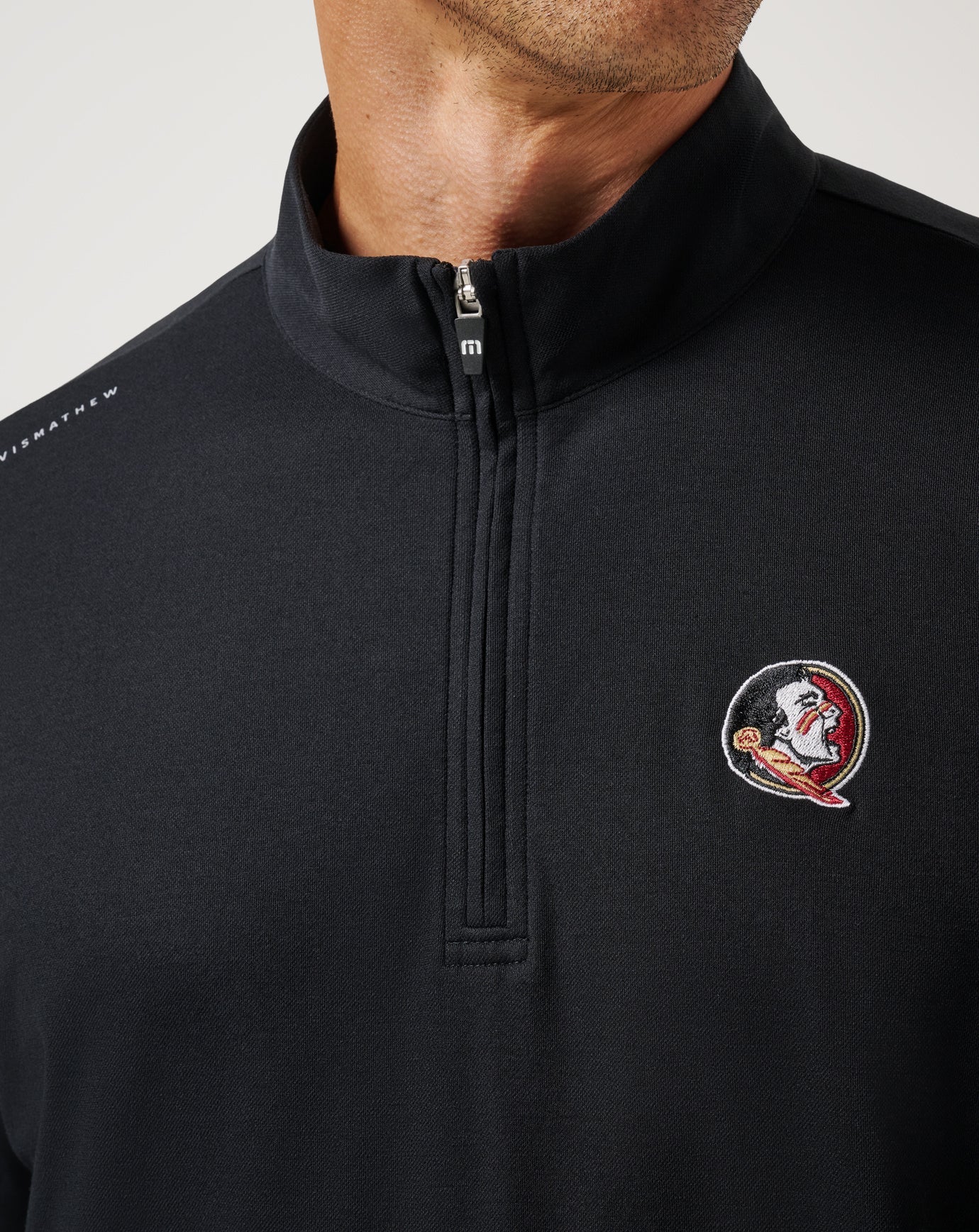 Travis Mathew Outlet | FSU Time To Tailgate Quarter Zip