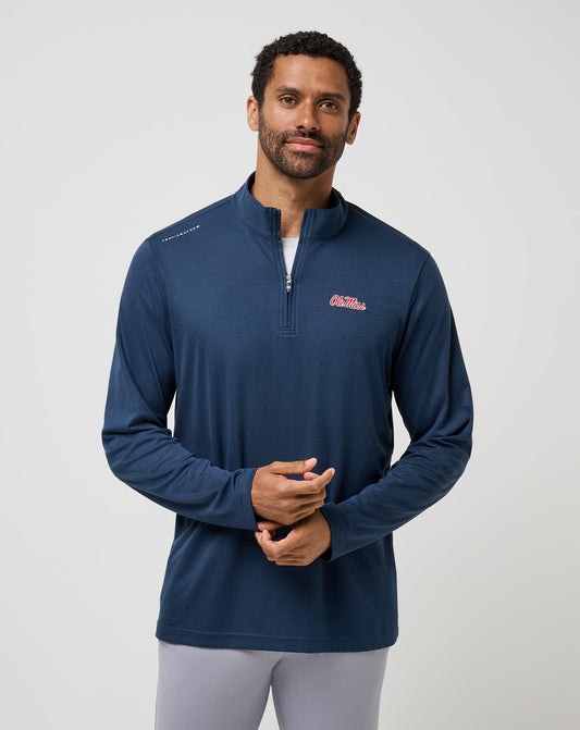 Travis Mathew New | Mississippi Time To Tailgate Quarter Zip