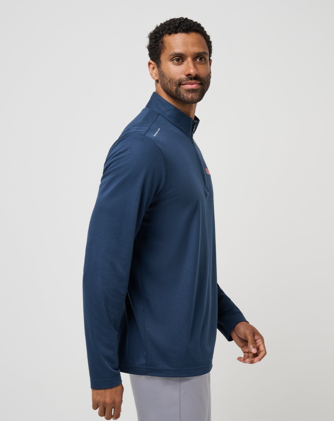 Travis Mathew New | Mississippi Time To Tailgate Quarter Zip