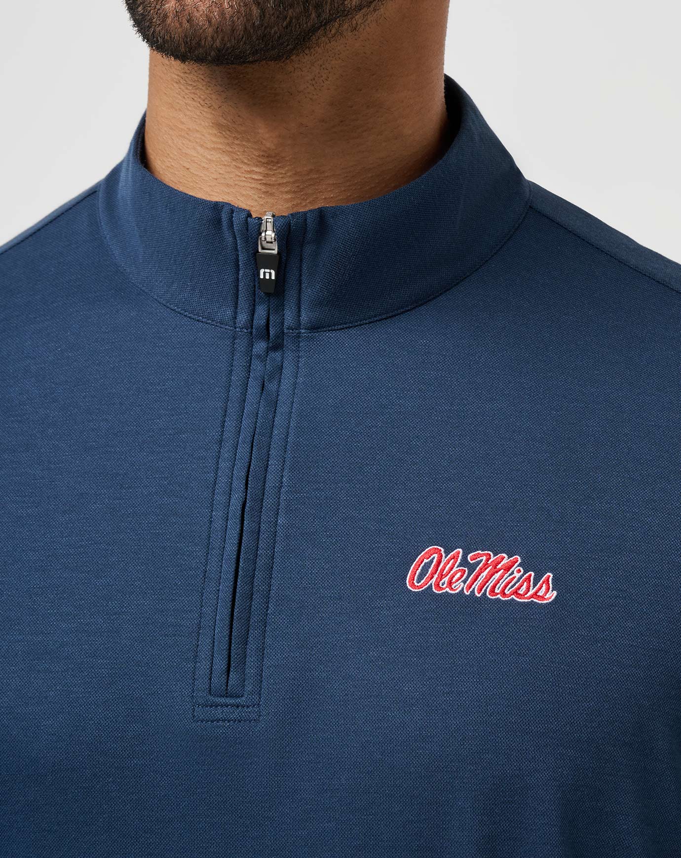 Travis Mathew New | Mississippi Time To Tailgate Quarter Zip