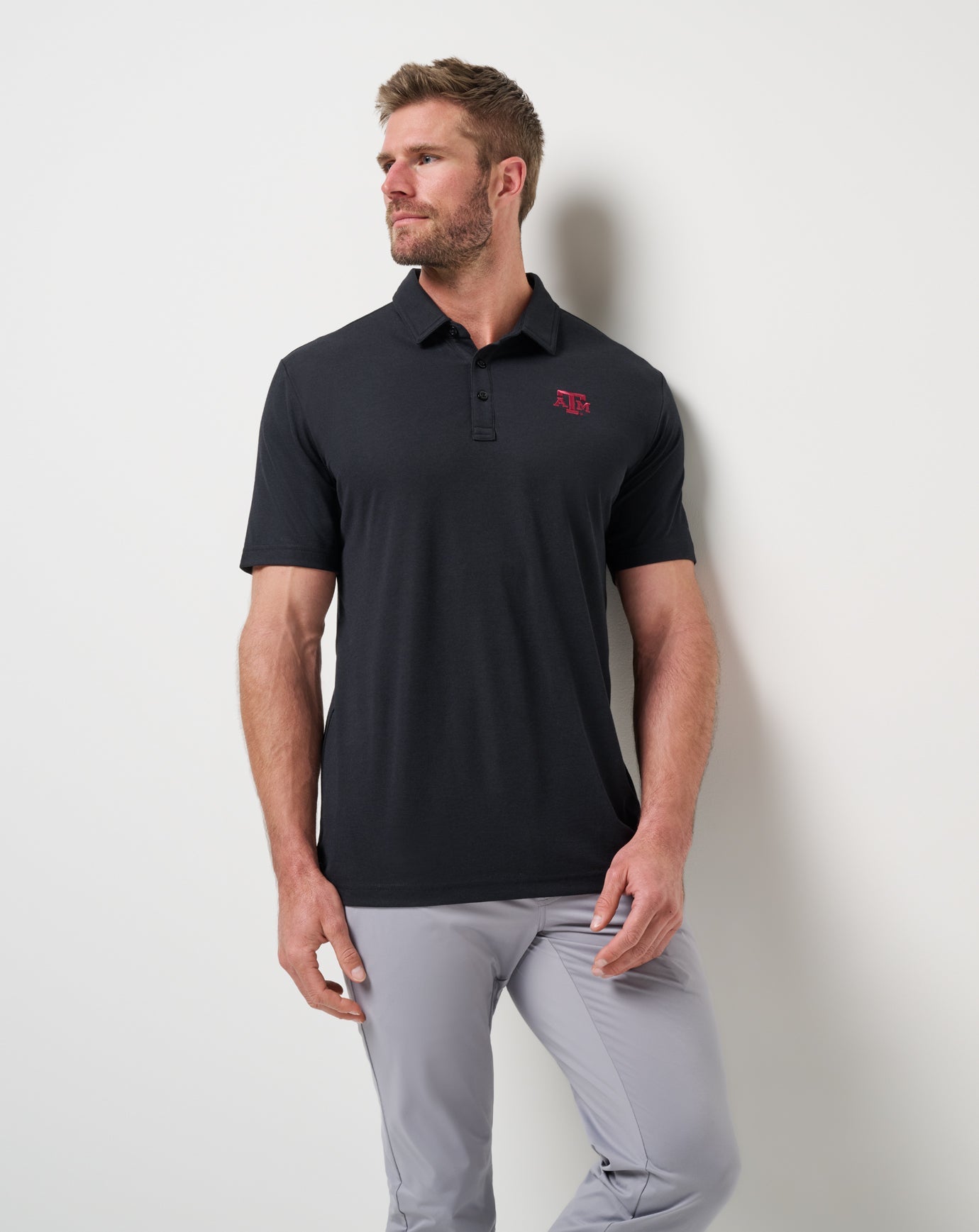 Travis Mathew Hot sale | Texas A&M School Pride Polo