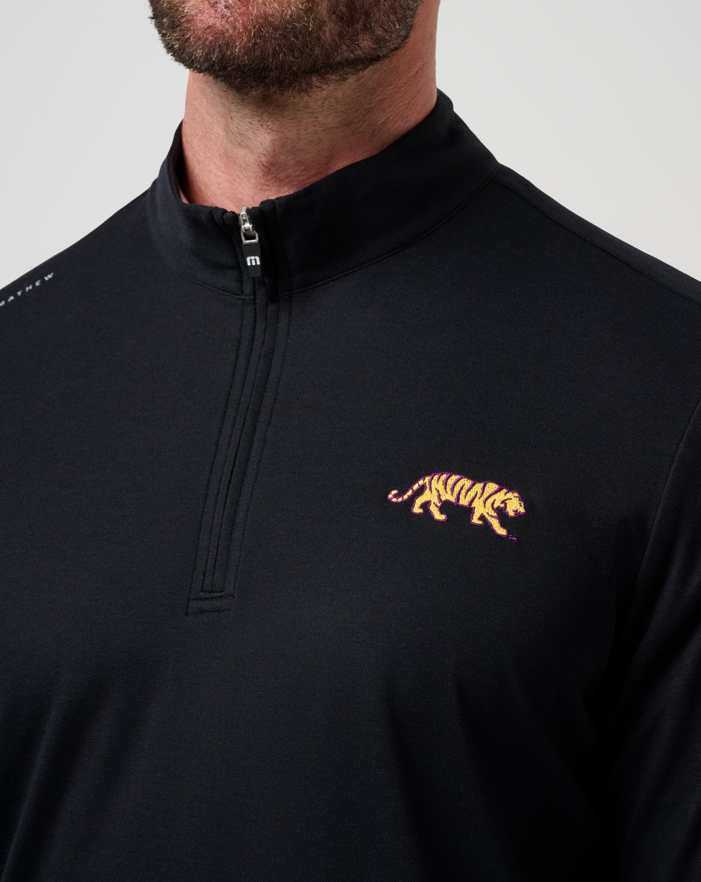 Travis Mathew On Sale | LSU Time To Tailgate Quarter Zip