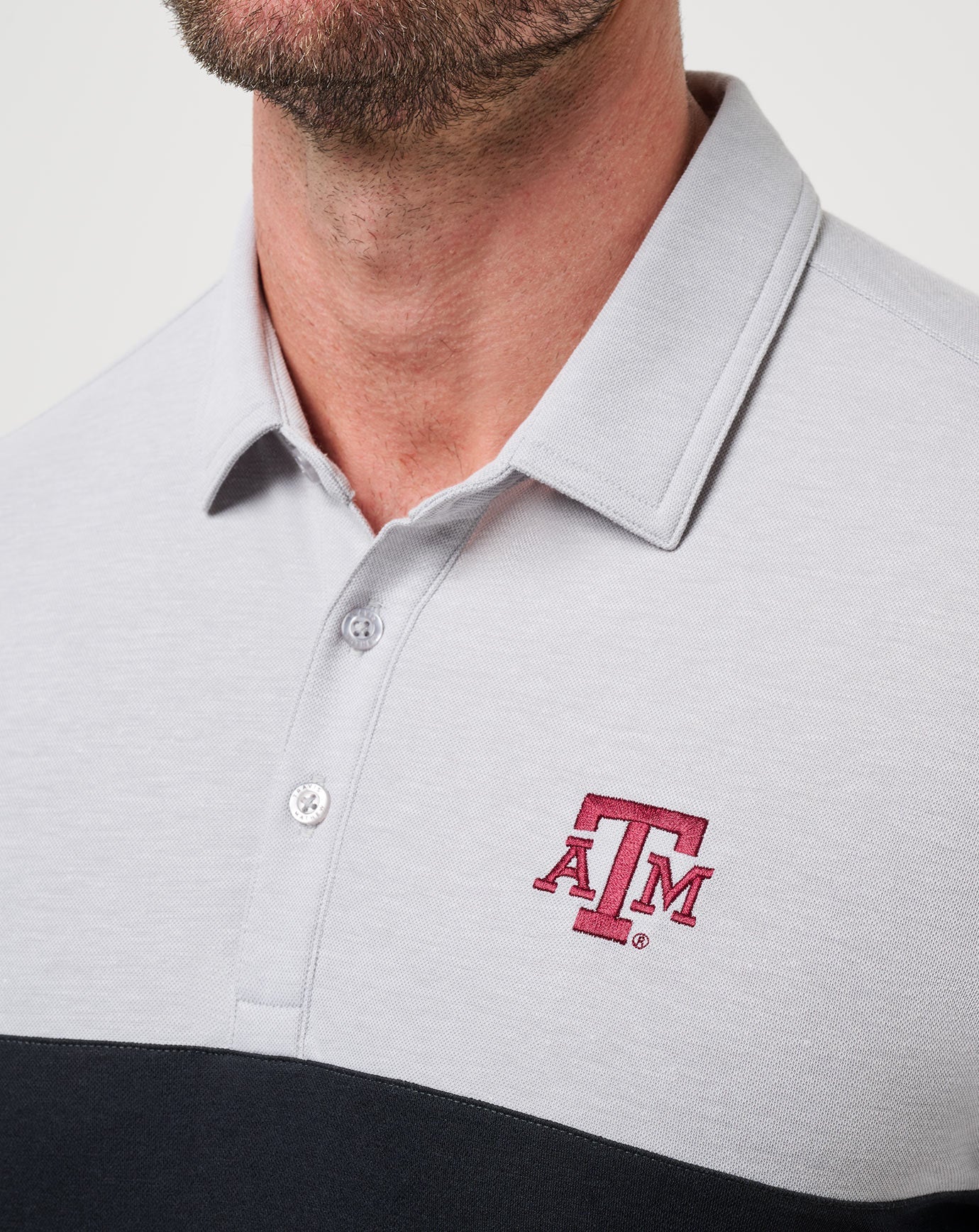 Travis Mathew US | Texas A&M Drop Back Polo