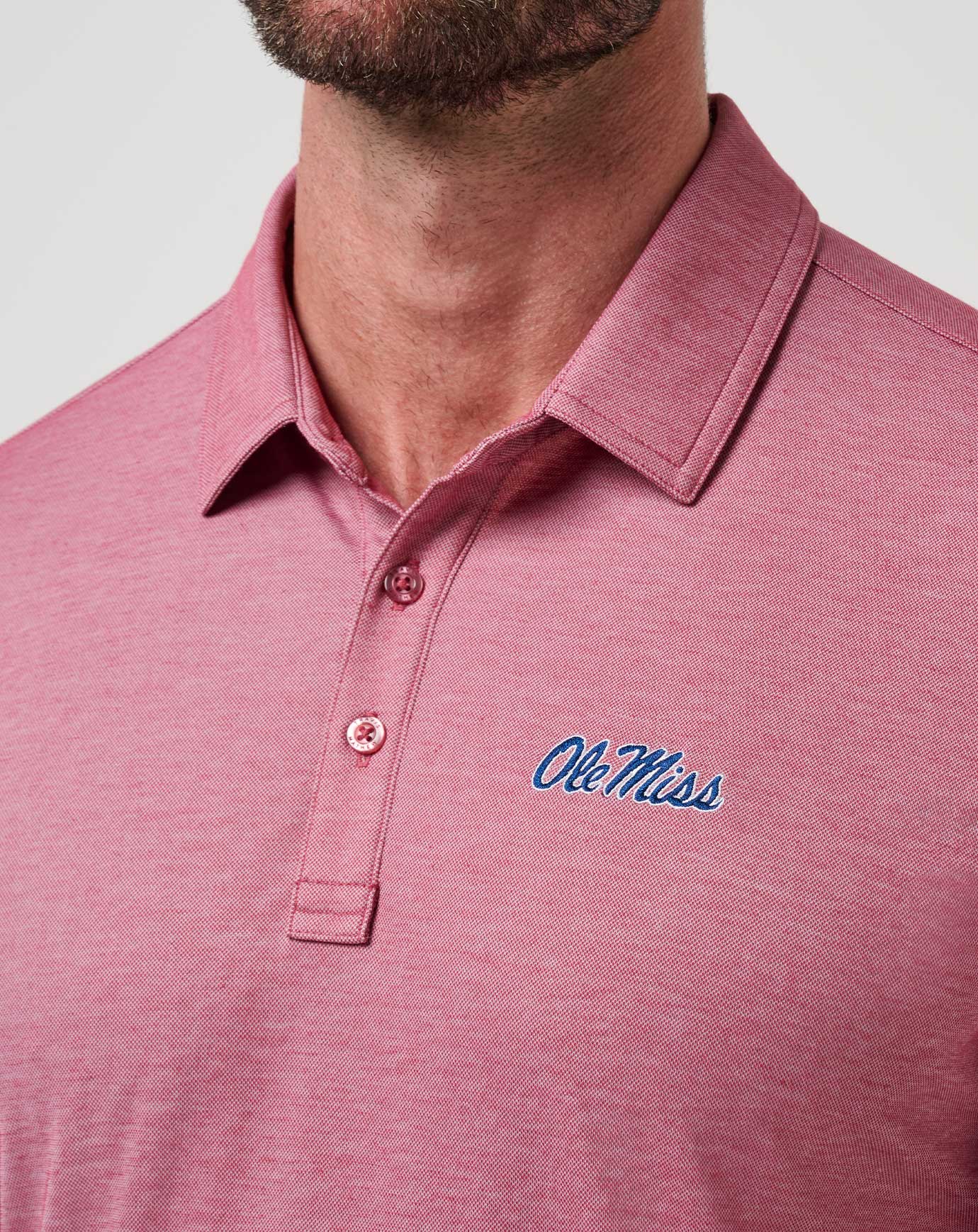 Travis Mathew Outlet | Mississippi School Pride Polo