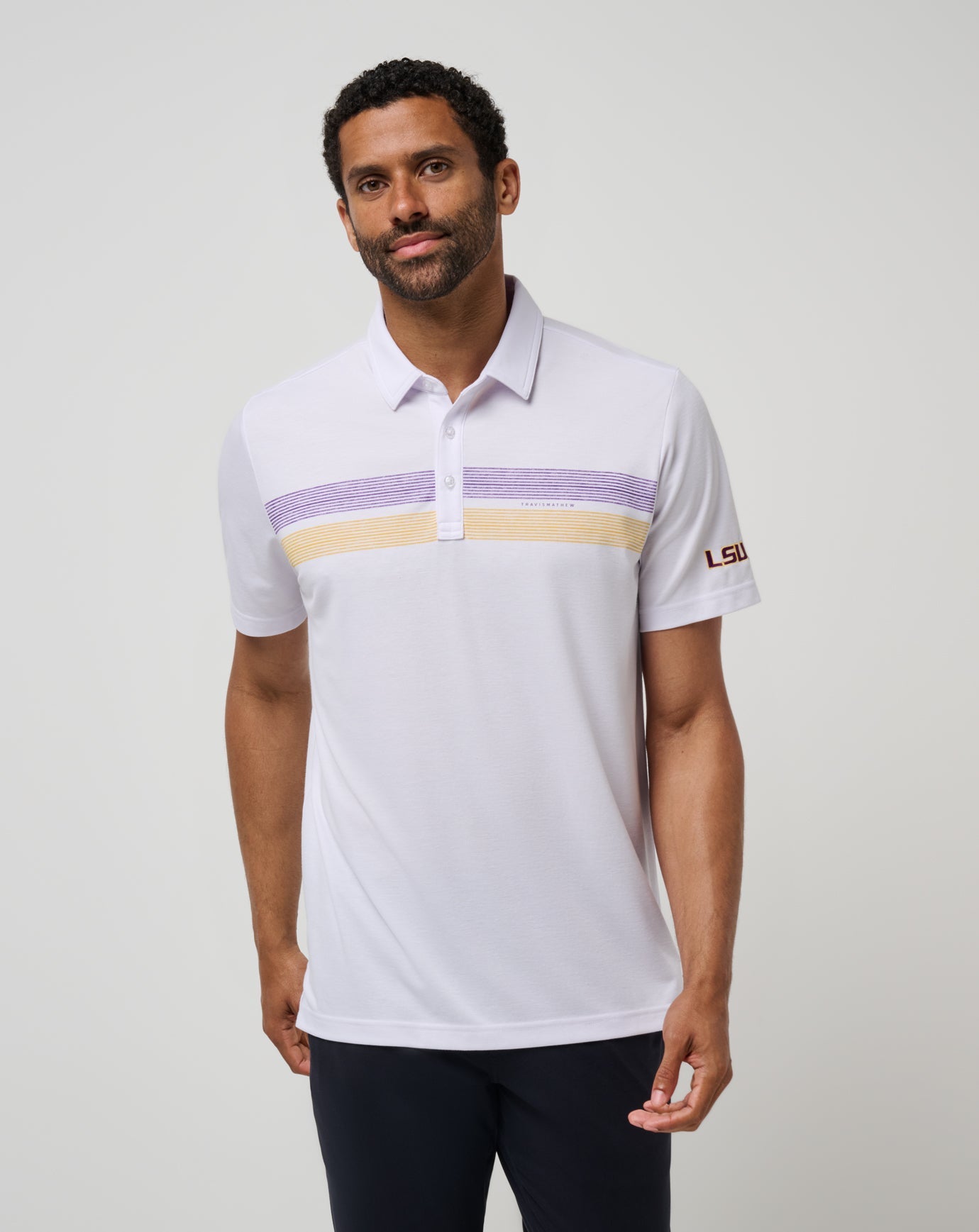 Travis Mathew For sale | LSU Top Recruit Polo