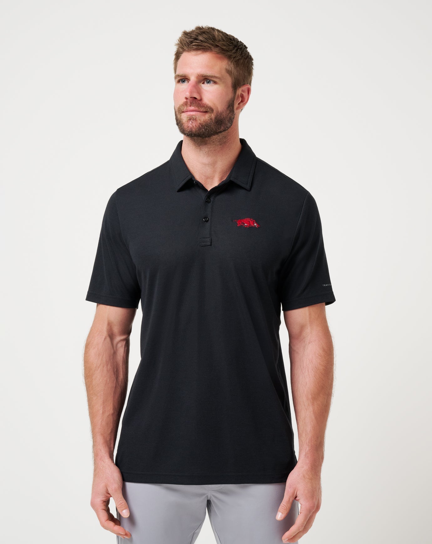 Travis Mathew New | Arkansas School Pride Polo