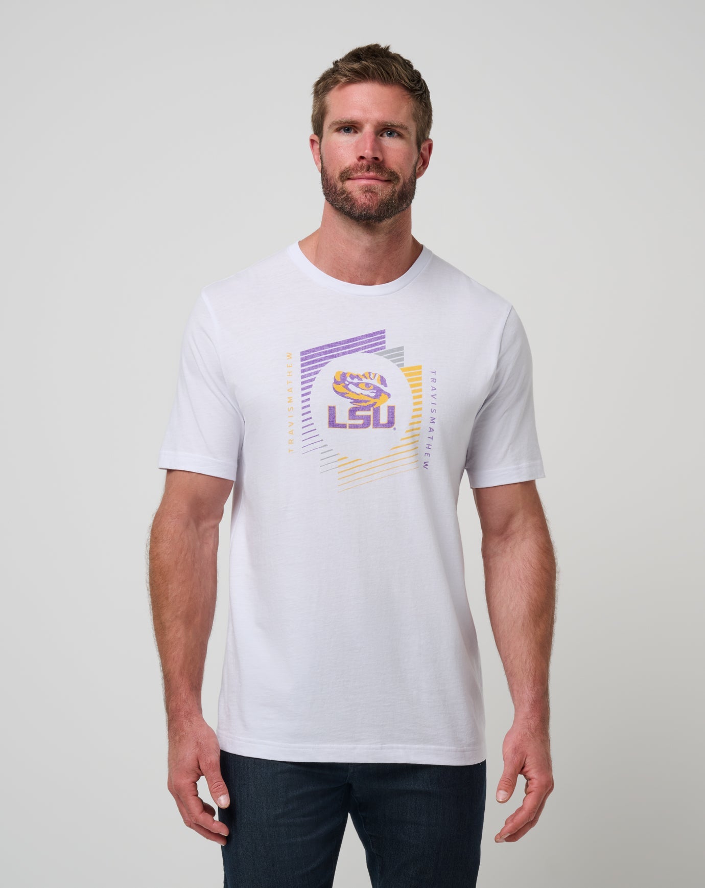 Travis Mathew Discount | LSU Underdogs Tee