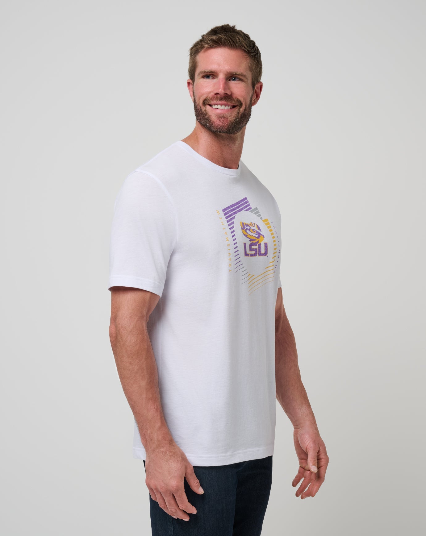 Travis Mathew Discount | LSU Underdogs Tee