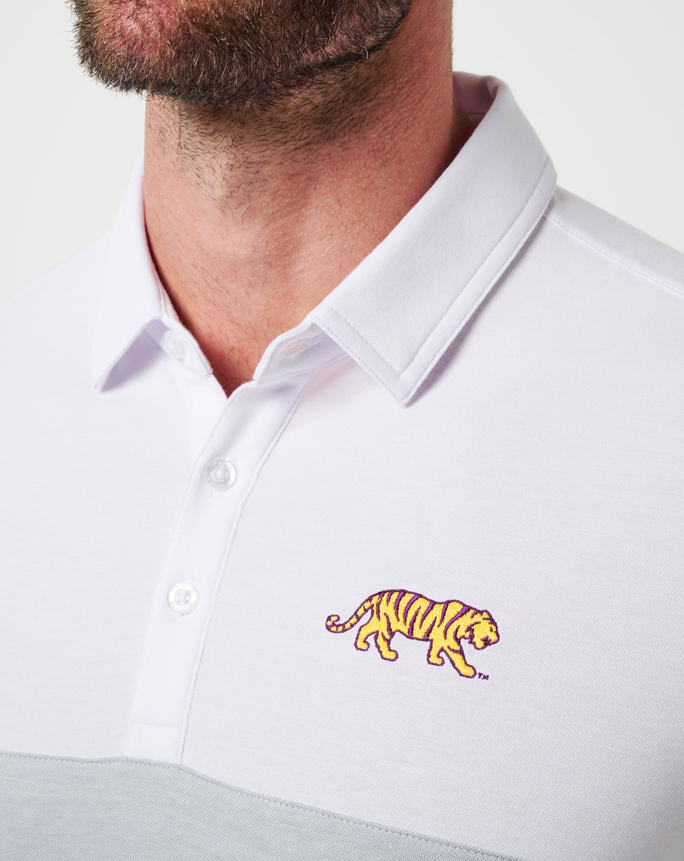 Travis Mathew Outlet | LSU Drop Back Polo