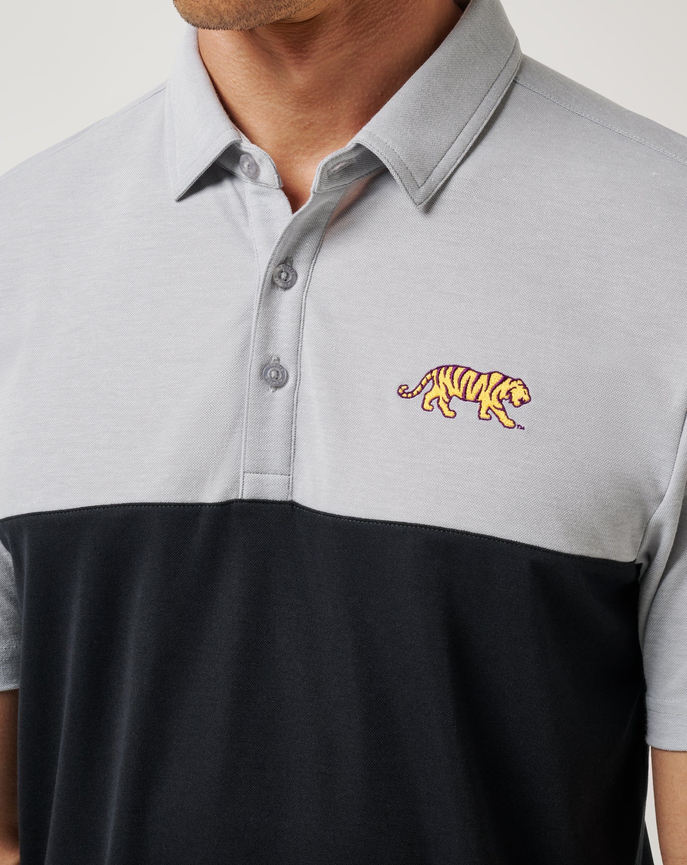 Travis Mathew New | LSU Drop Back Polo